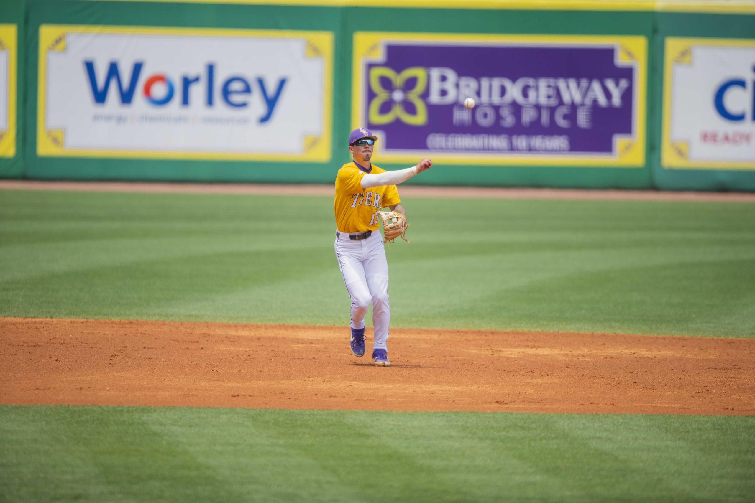 PHOTOS: LSU baseball rallies in the bottom of the ninth for a walk off win against Georgia