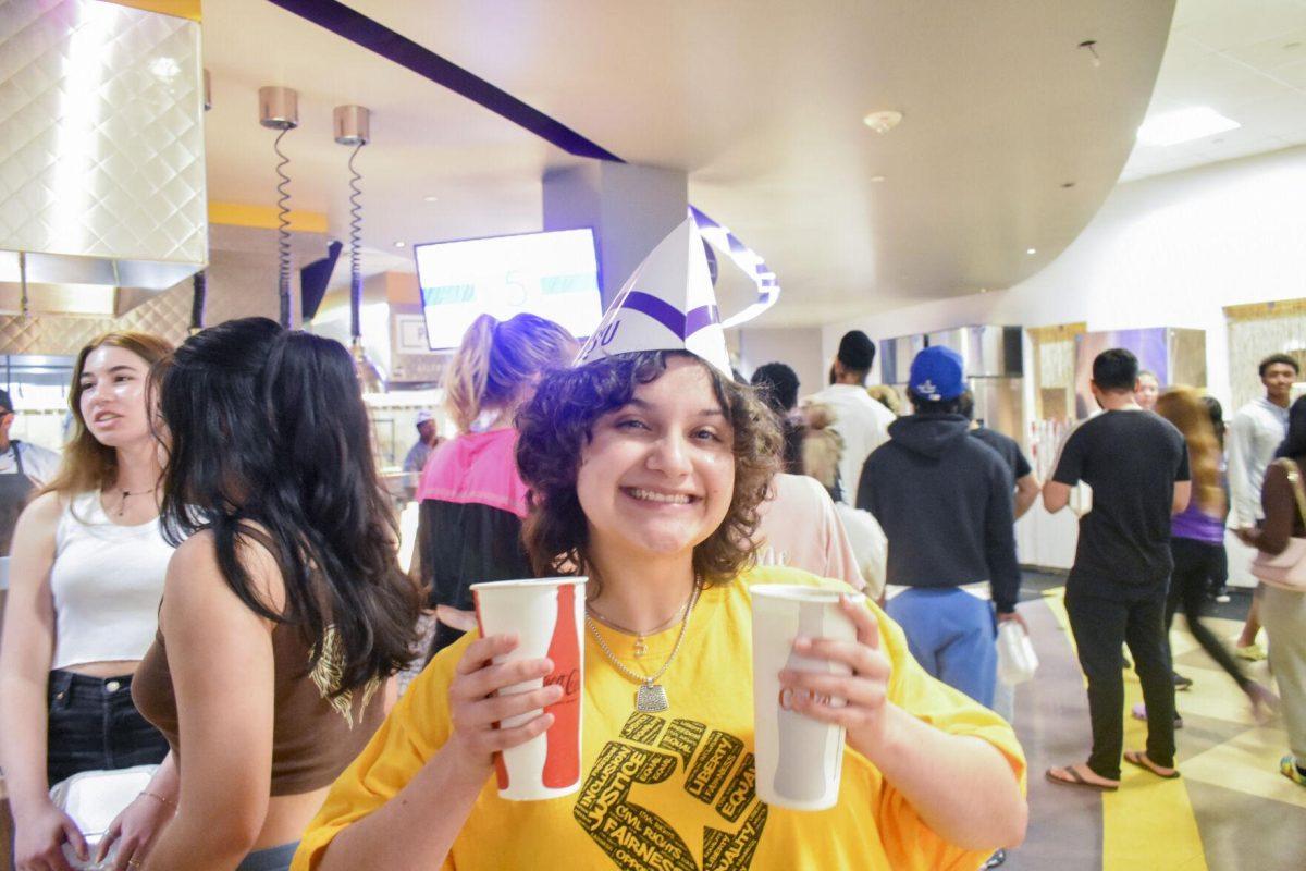 LSU biology pre-dental freshmen Sofia Padilla poses for a picture Tuesday, May 3, 2022, for President&#8217;s Breakfast on LSU&#8217;s campus in Baton Rouge, Louisiana.