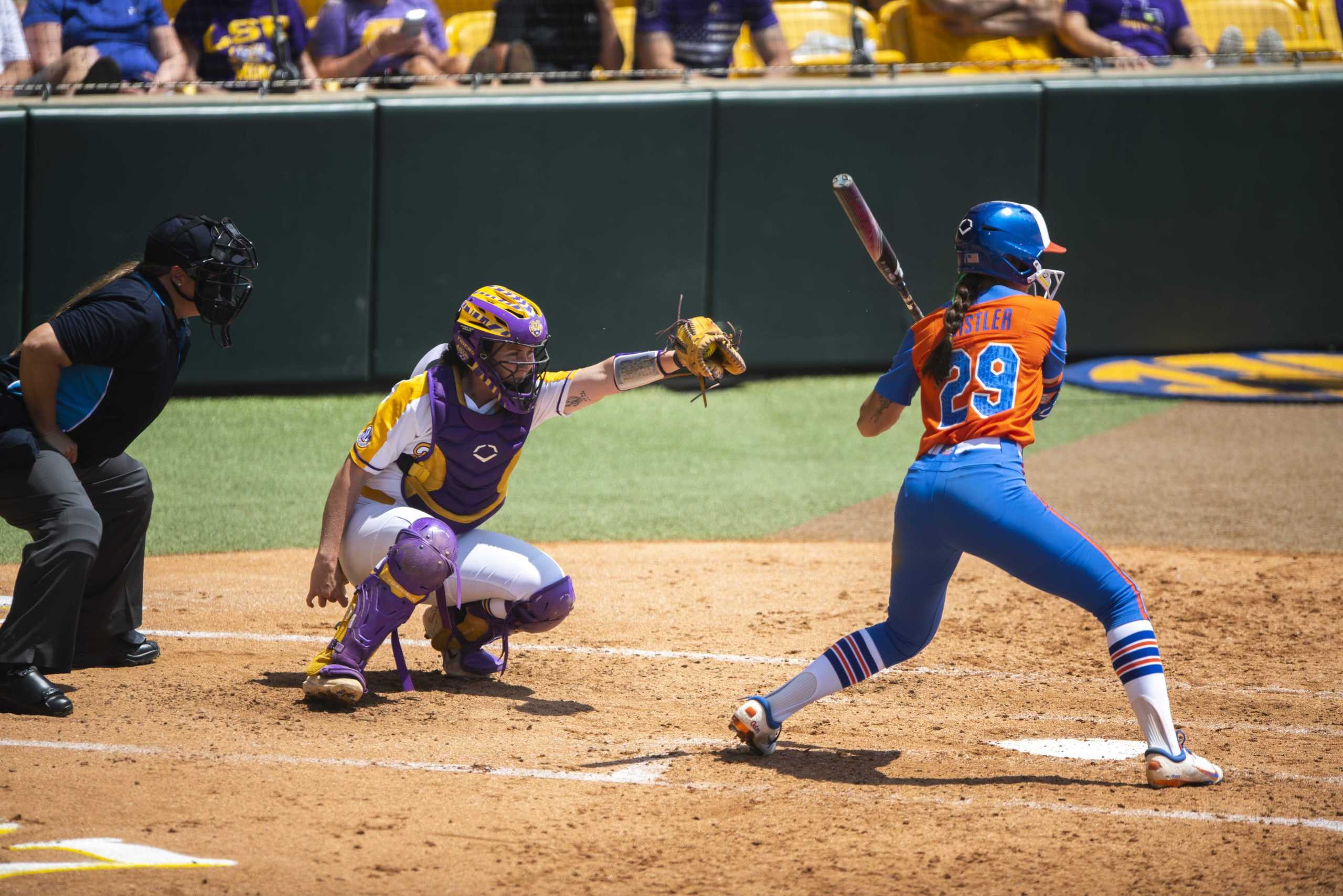 PHOTOS: LSU Tigers fall short in the series finale against the Florida Gators, 2-1