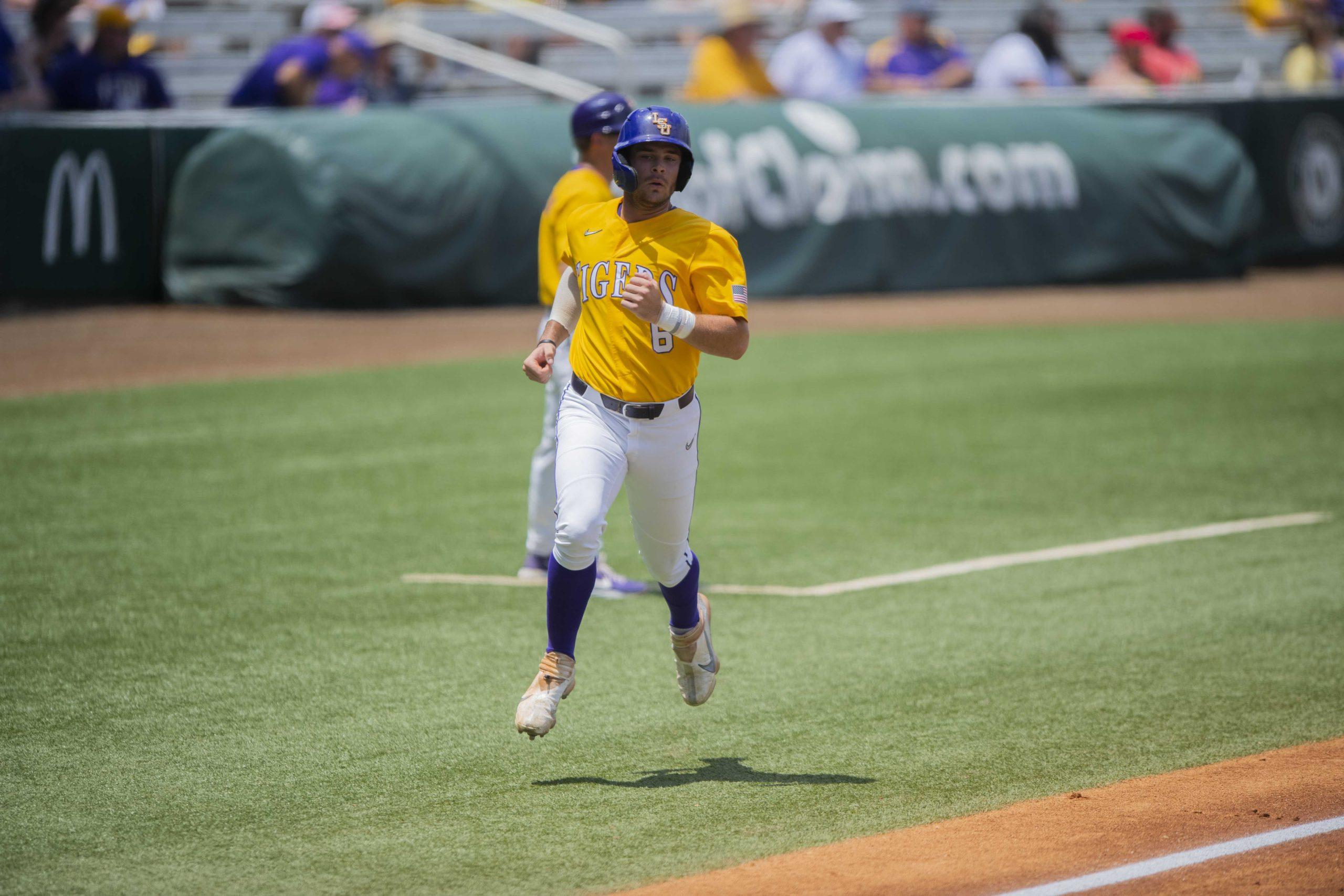 PHOTOS: LSU baseball rallies in the bottom of the ninth for a walk off win against Georgia