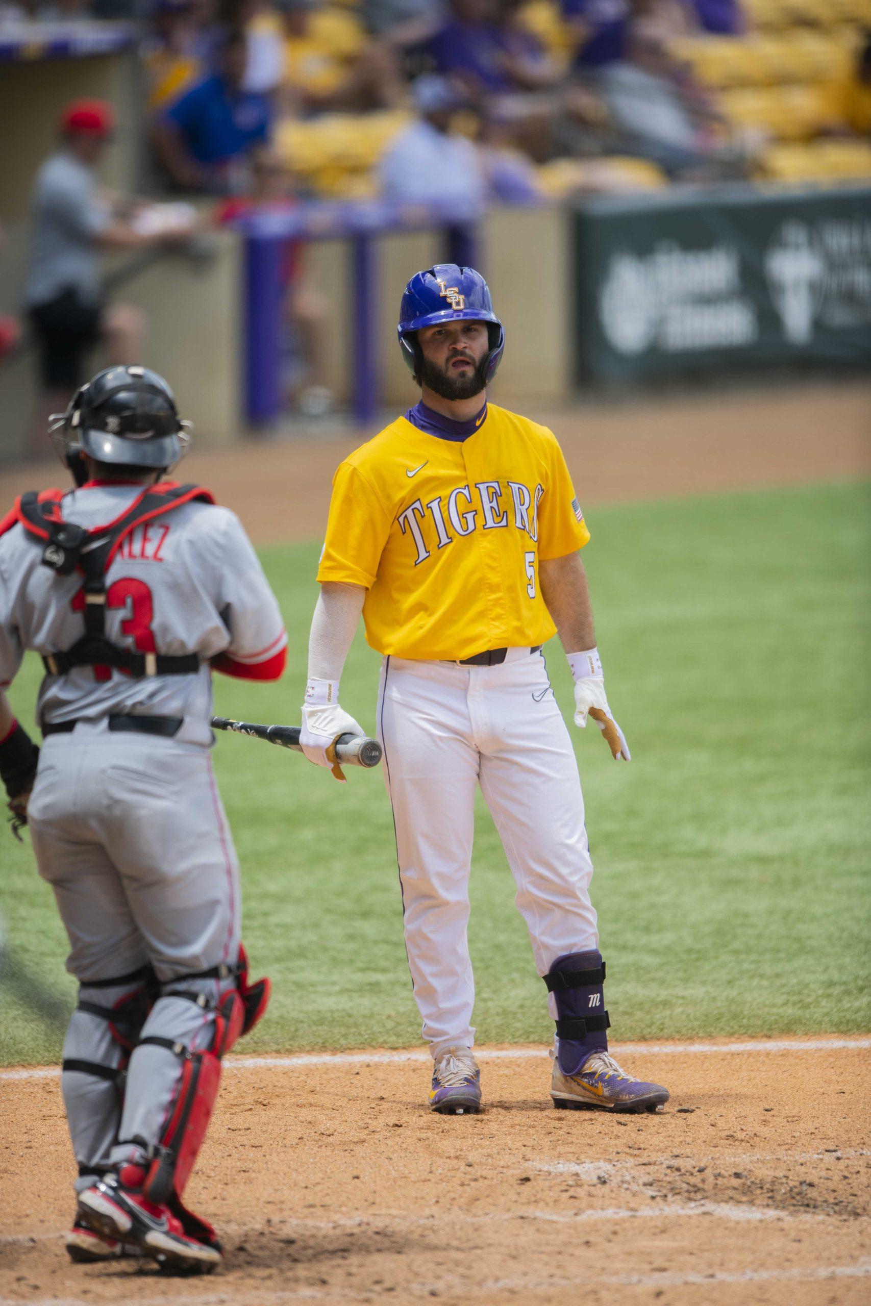 PHOTOS: LSU baseball rallies in the bottom of the ninth for a walk off win against Georgia