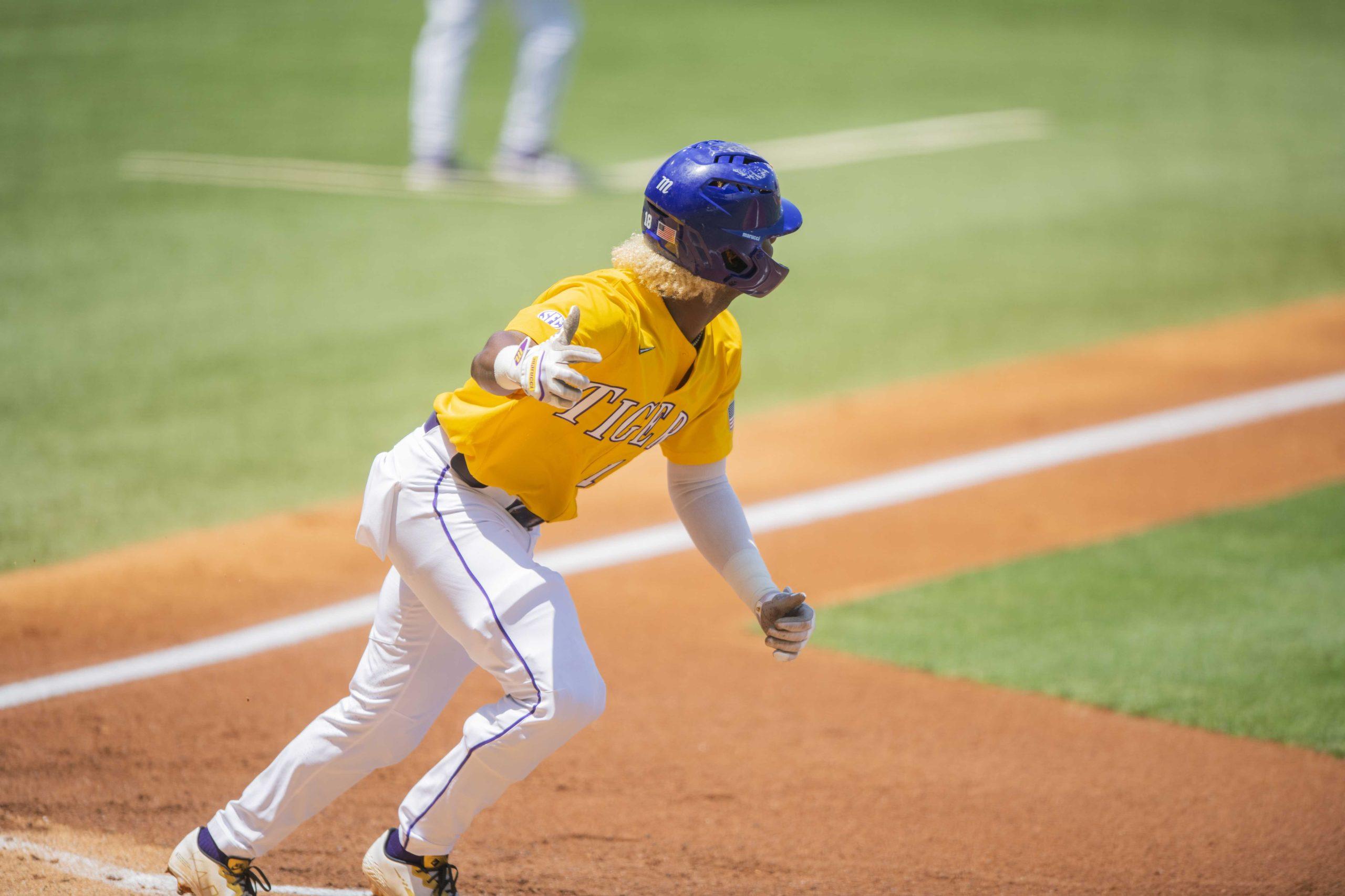 PHOTOS: LSU baseball rallies in the bottom of the ninth for a walk off win against Georgia