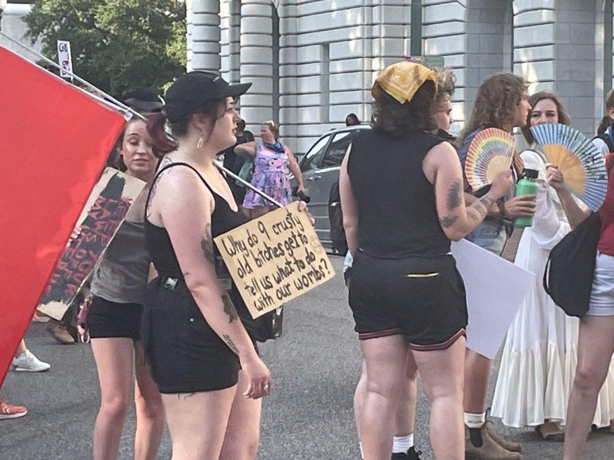 Hundreds rallied in New Orleans on Friday to protest the overturning of Roe v. Wade, which caused Louisiana's trigger laws to go into effect, immediately banning most abortions in Louisiana&#160;