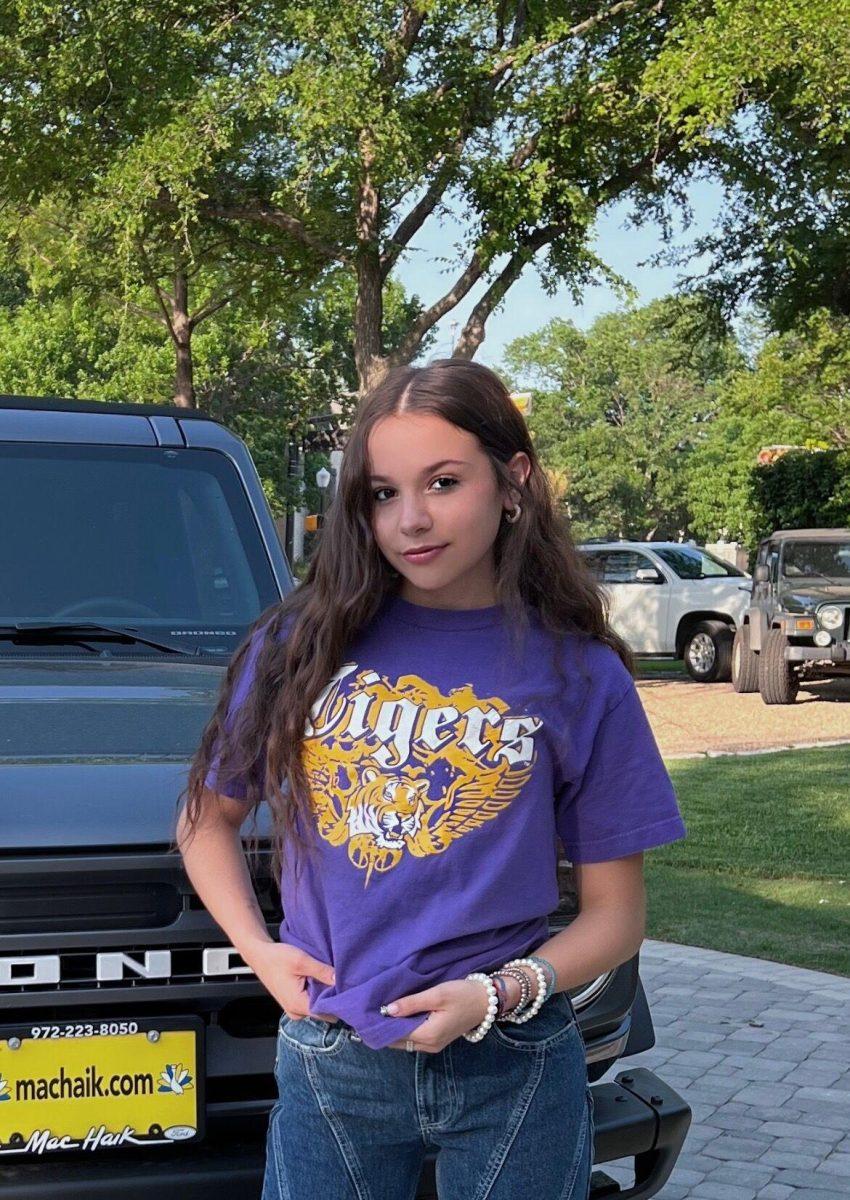 Bella Vargas is moving to LSU from Dallas, TX.