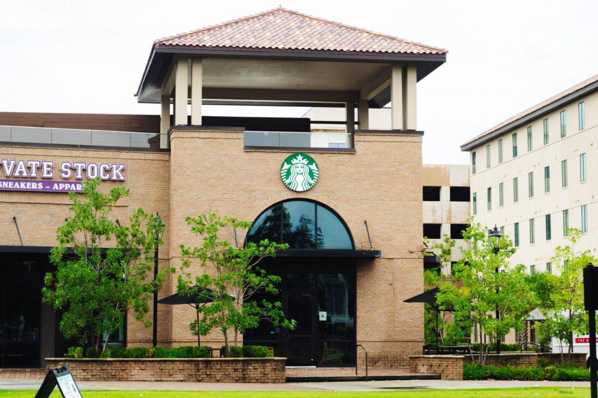 The Nicholson Gateway Starbucks sits Tuesday, Aug. 23, 2022, on Nicholson Drive in Baton Rouge, La.