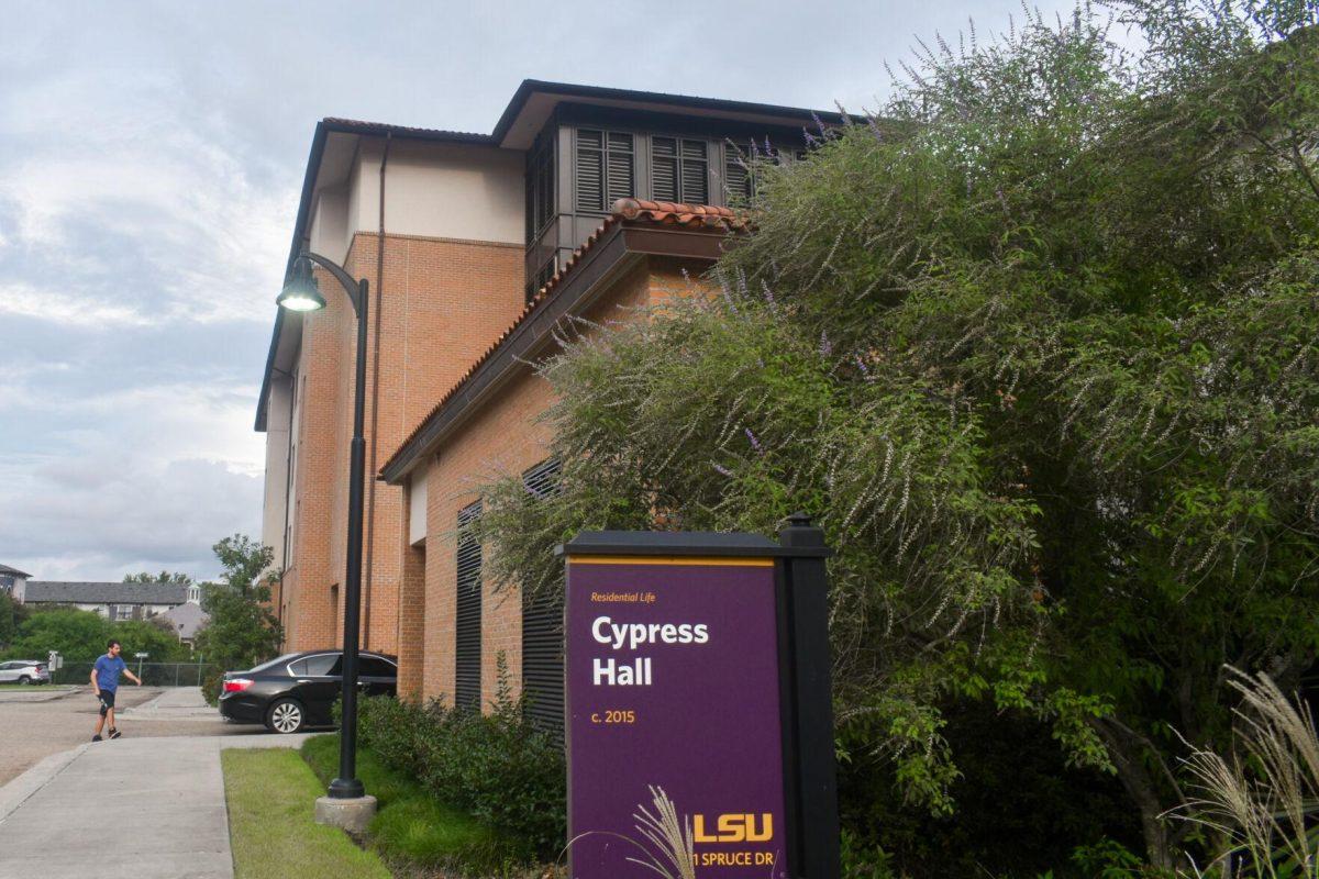 Cypress Hall sits Friday, August 26, 2022, on Spruce Lane, Baton Rouge, La.