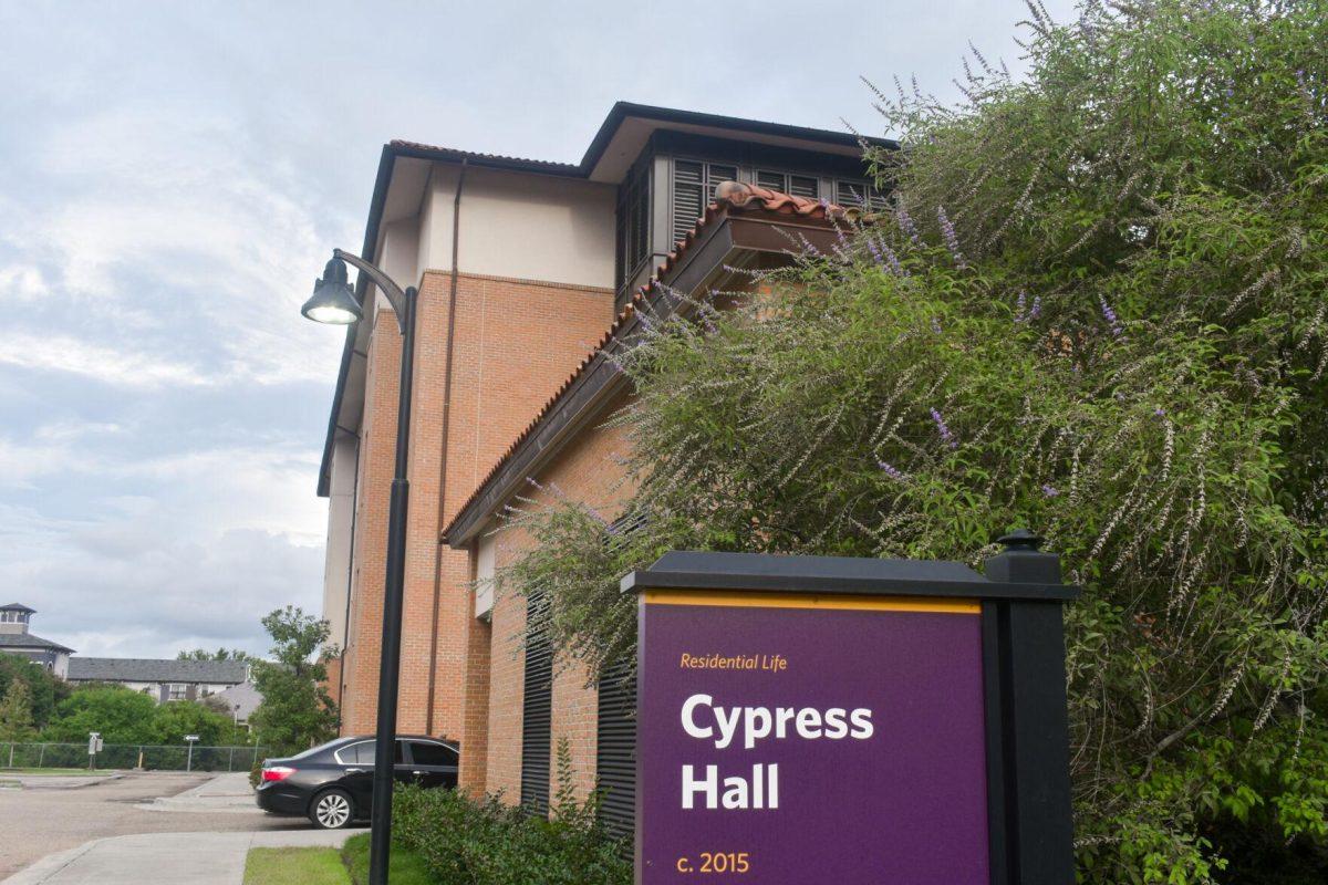 Cypress Hall sits Friday, August 26, 2022, on Spruce Lane, Baton Rouge, La.