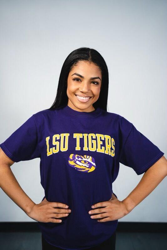 Abigail Trammel is moving to LSU from Raleigh, NC.