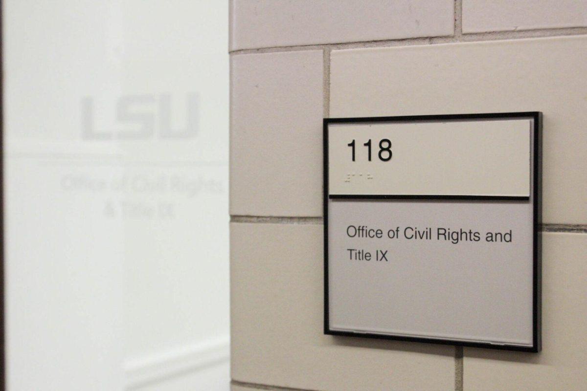 The Office of Civil Rights &amp; Title IX photographed on Wednesday, Aug. 31st, 2022, in Himes Hall room 118 on LSU's campus in Baton Rouge, La.