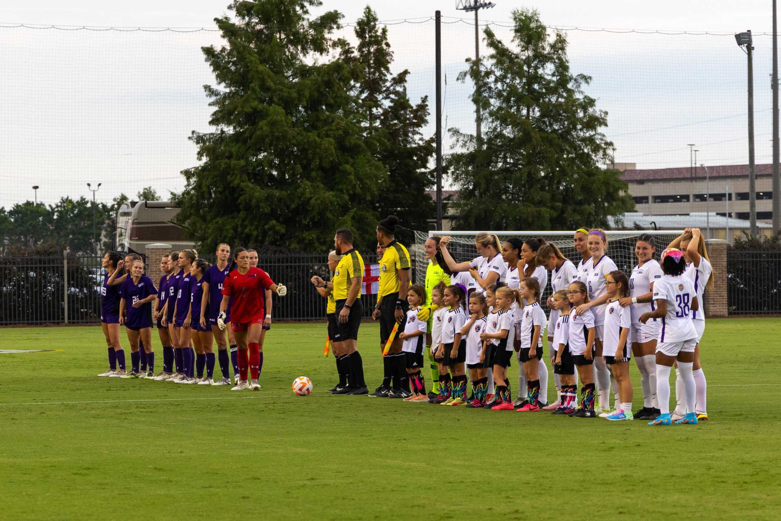 PHOTOS: LSU Soccer defeats Stephen F. Austin 5-0