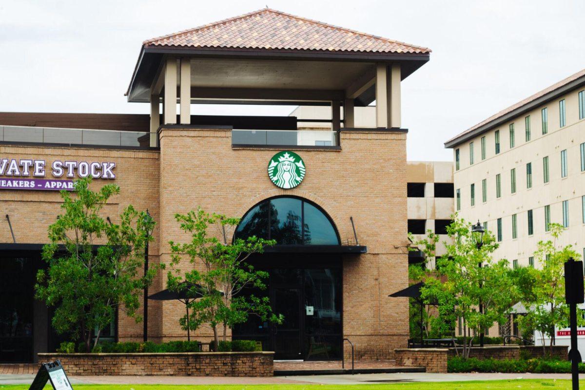 The Nicholson Gateway Starbucks sits Tuesday, Aug. 23, 2022, on Nicholson Drive in Baton Rouge, La.