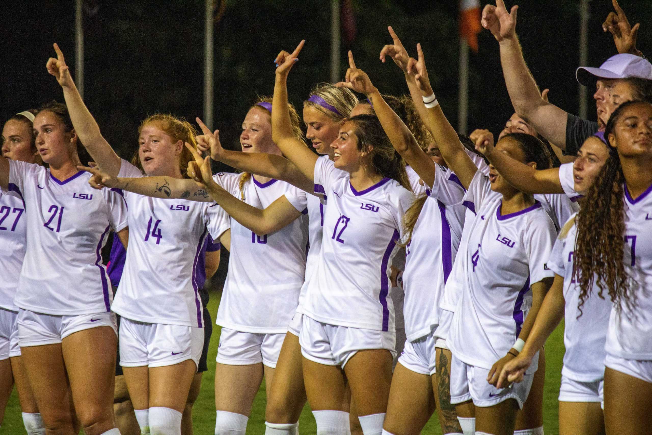 PHOTOS: LSU Soccer defeats Stephen F. Austin 5-0