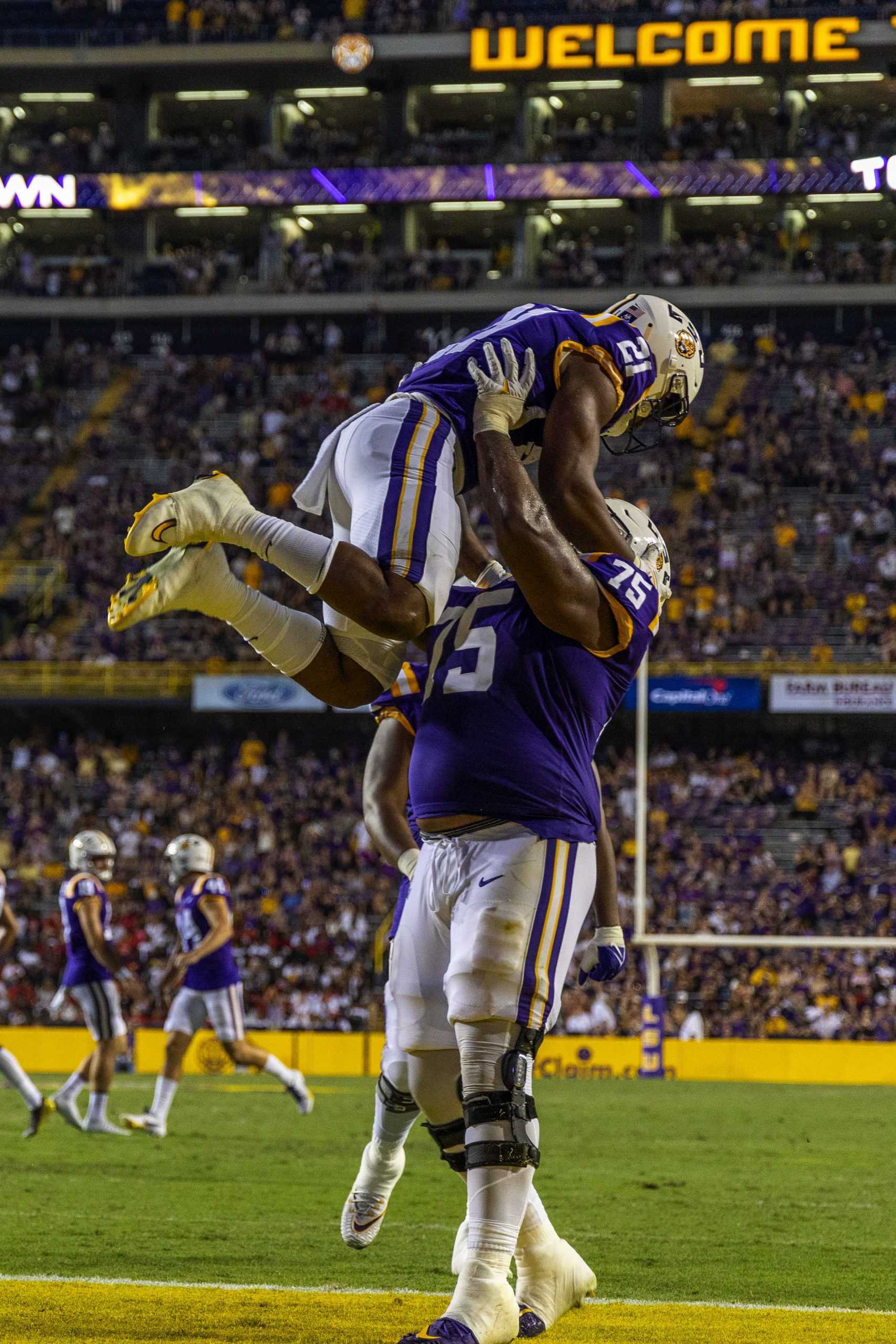 PHOTOS: LSU football shuts out New Mexico 38-0