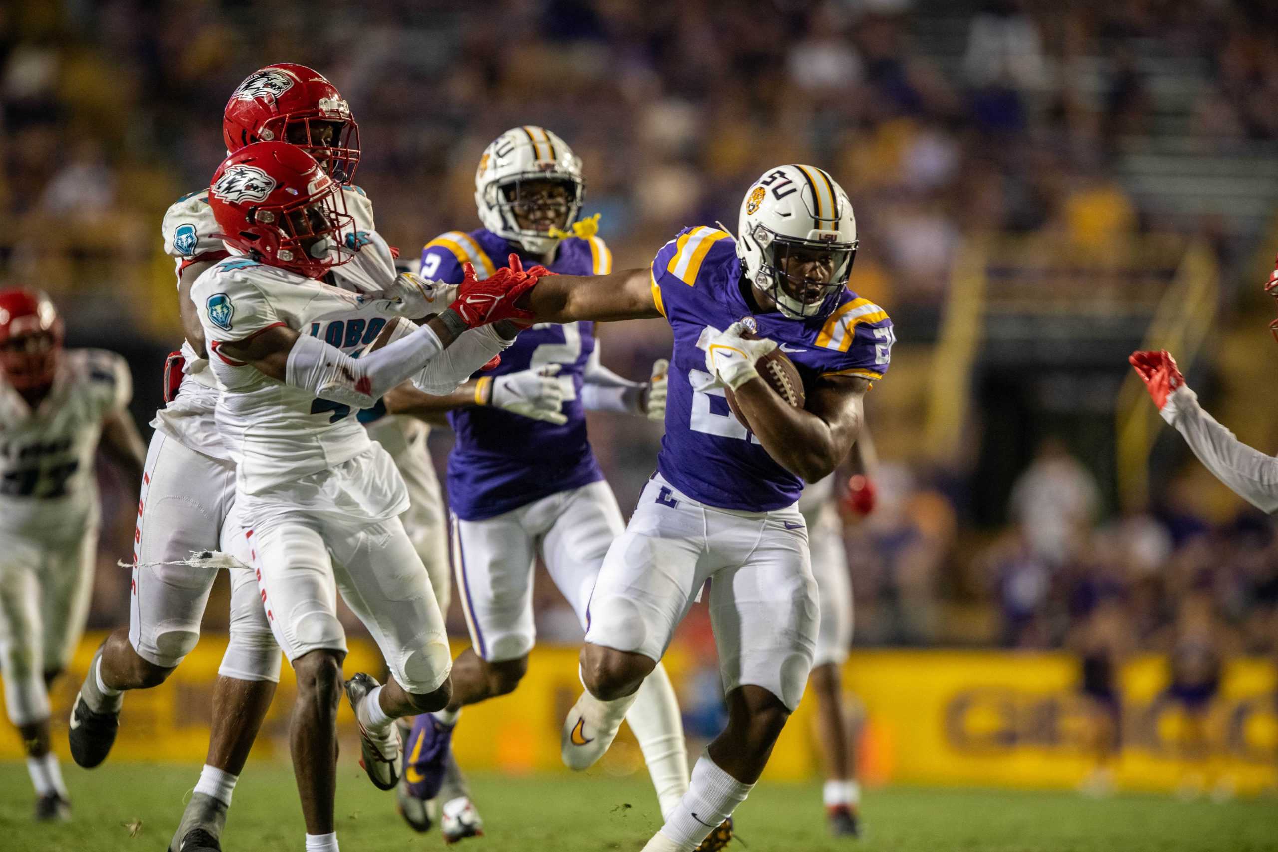 PHOTOS: LSU football shuts out New Mexico 38-0