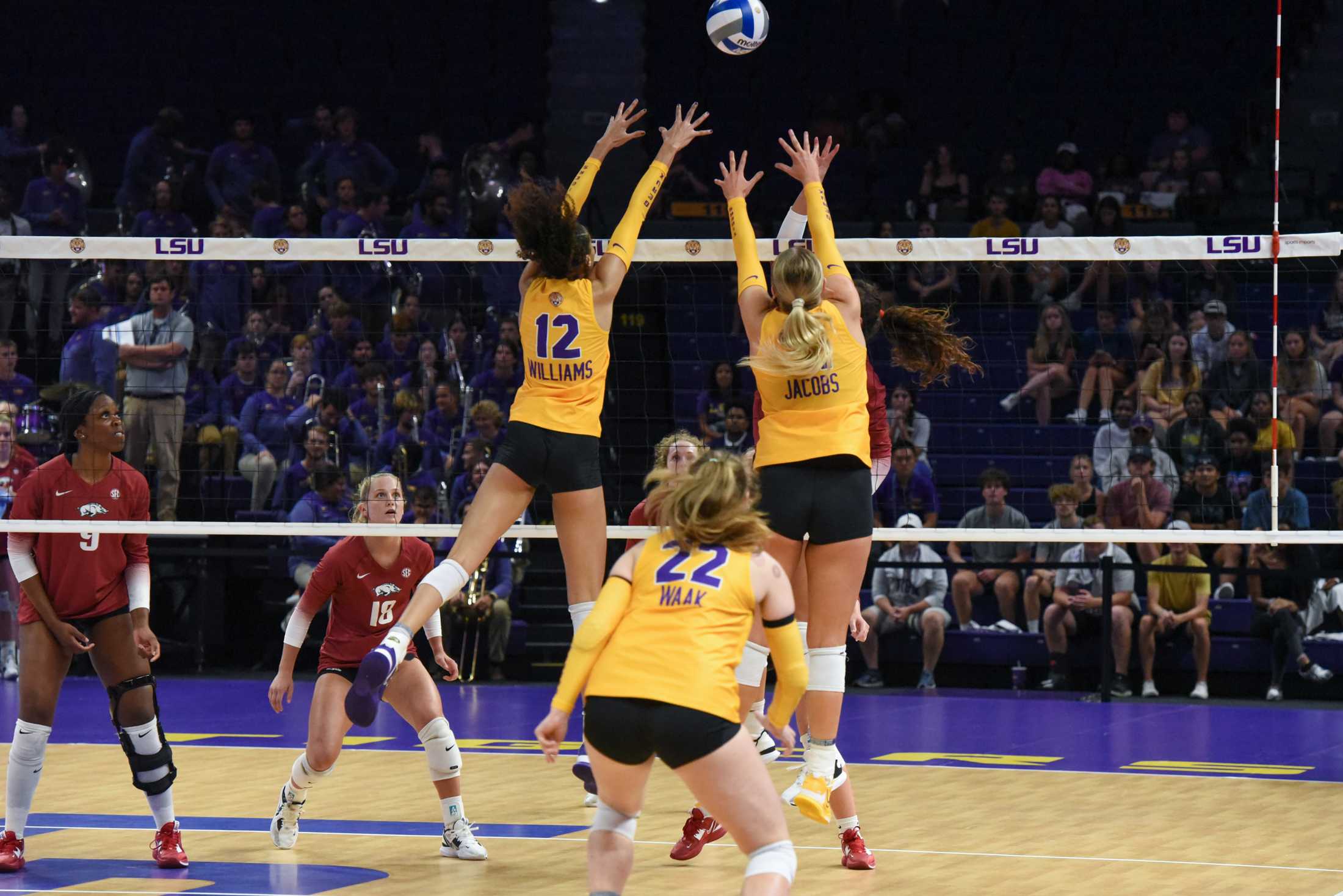 PHOTOS: LSU volleyball defeats Arkansas in SEC opener