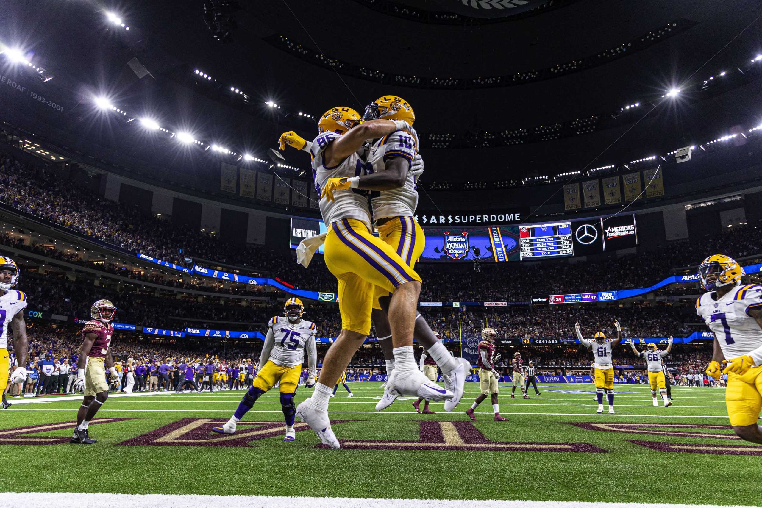 PHOTOS: Football Falls to Florida State University 23-24 in Opening Game