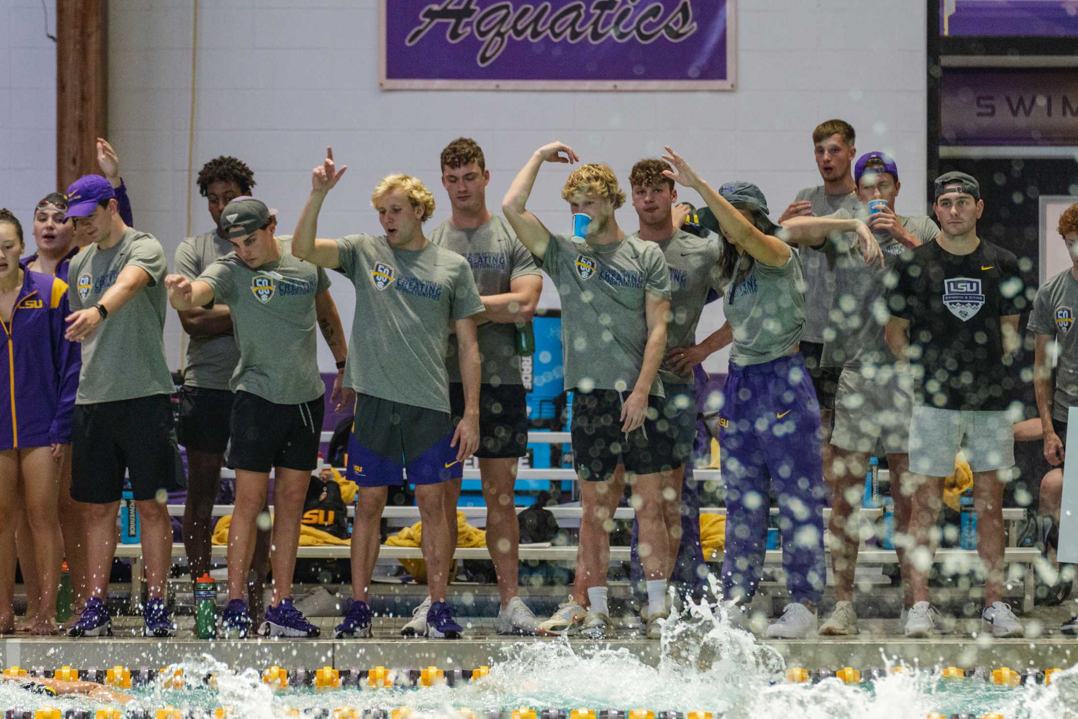 PHOTOS: LSU swim beats both Vanderbilt and Tulane in opening meet