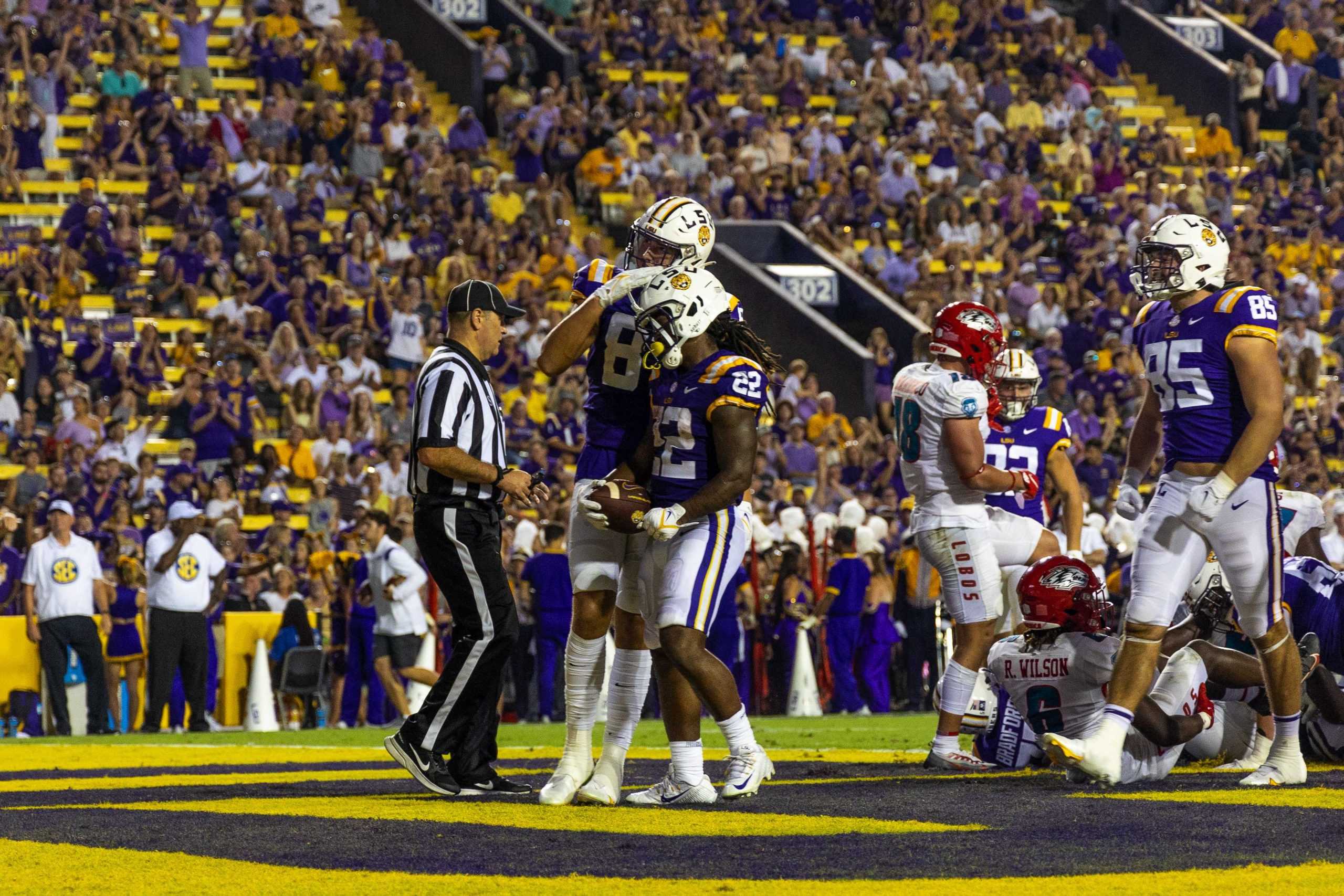 PHOTOS: LSU football shuts out New Mexico 38-0