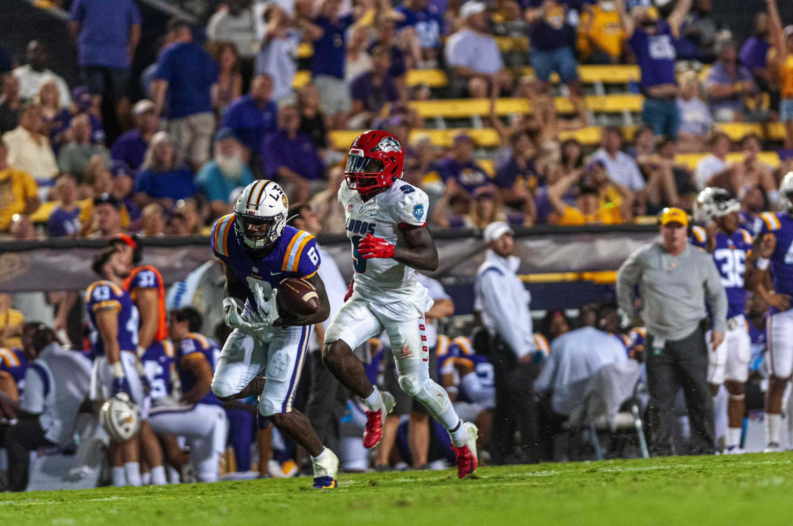 PHOTOS: LSU football shuts out New Mexico 38-0