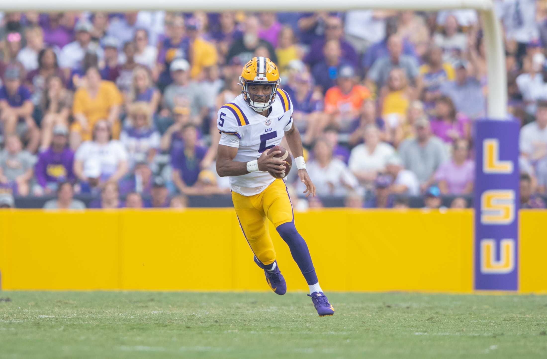 PHOTOS: LSU Football comes back to defeat Mississippi State 31-16