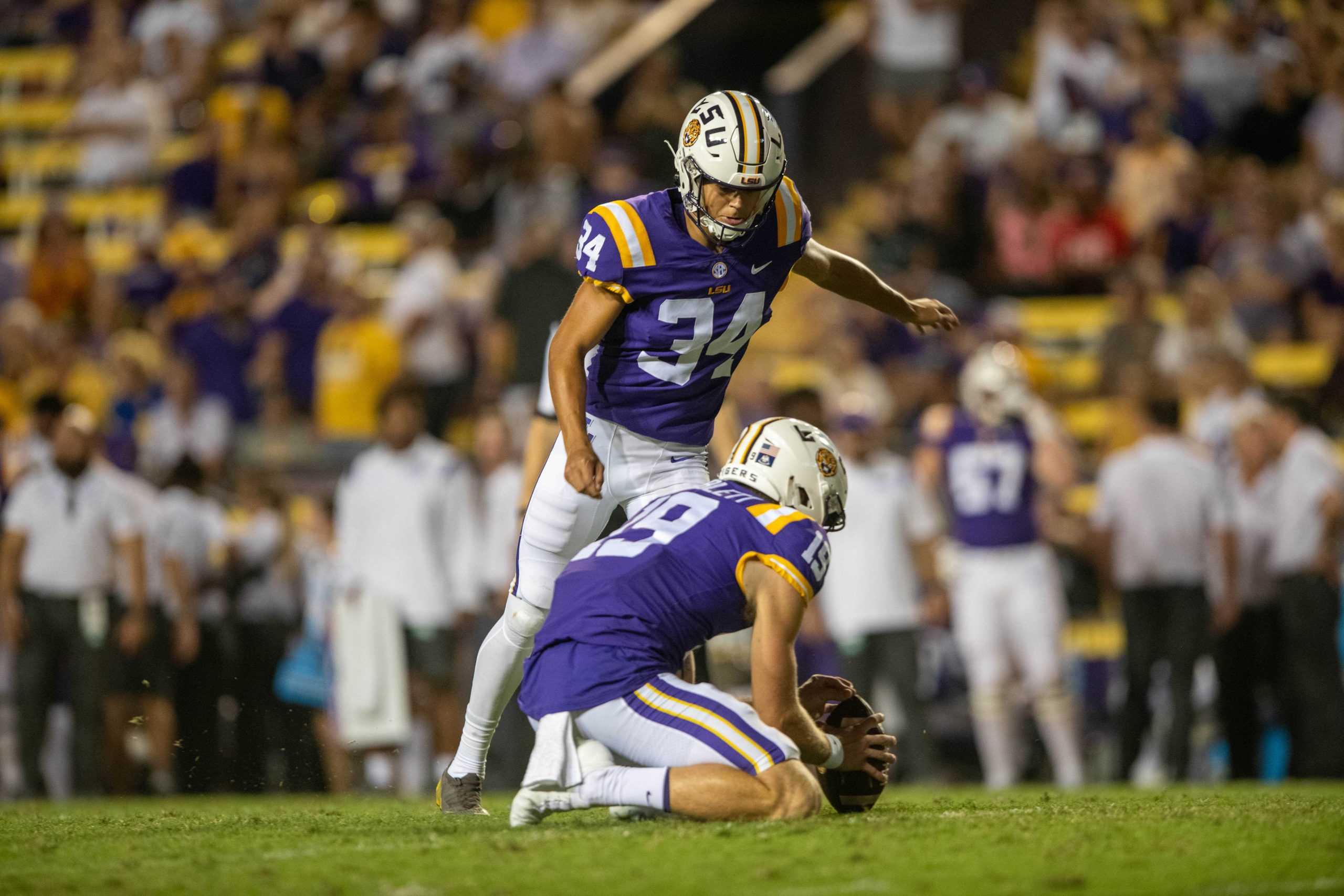 PHOTOS: LSU football shuts out New Mexico 38-0