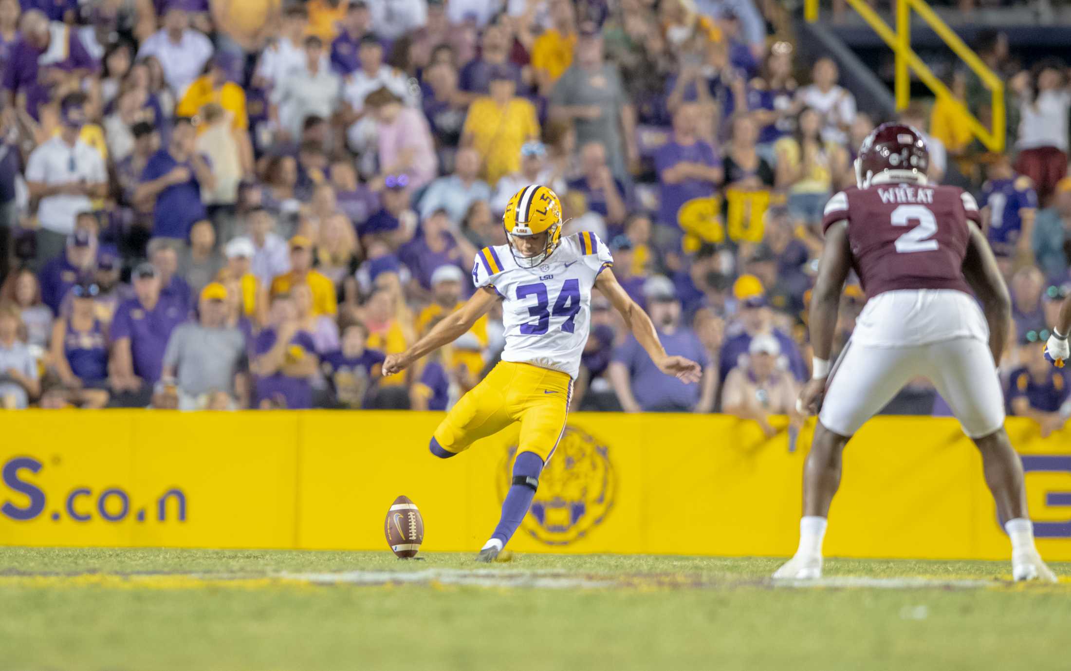 PHOTOS: LSU Football comes back to defeat Mississippi State 31-16