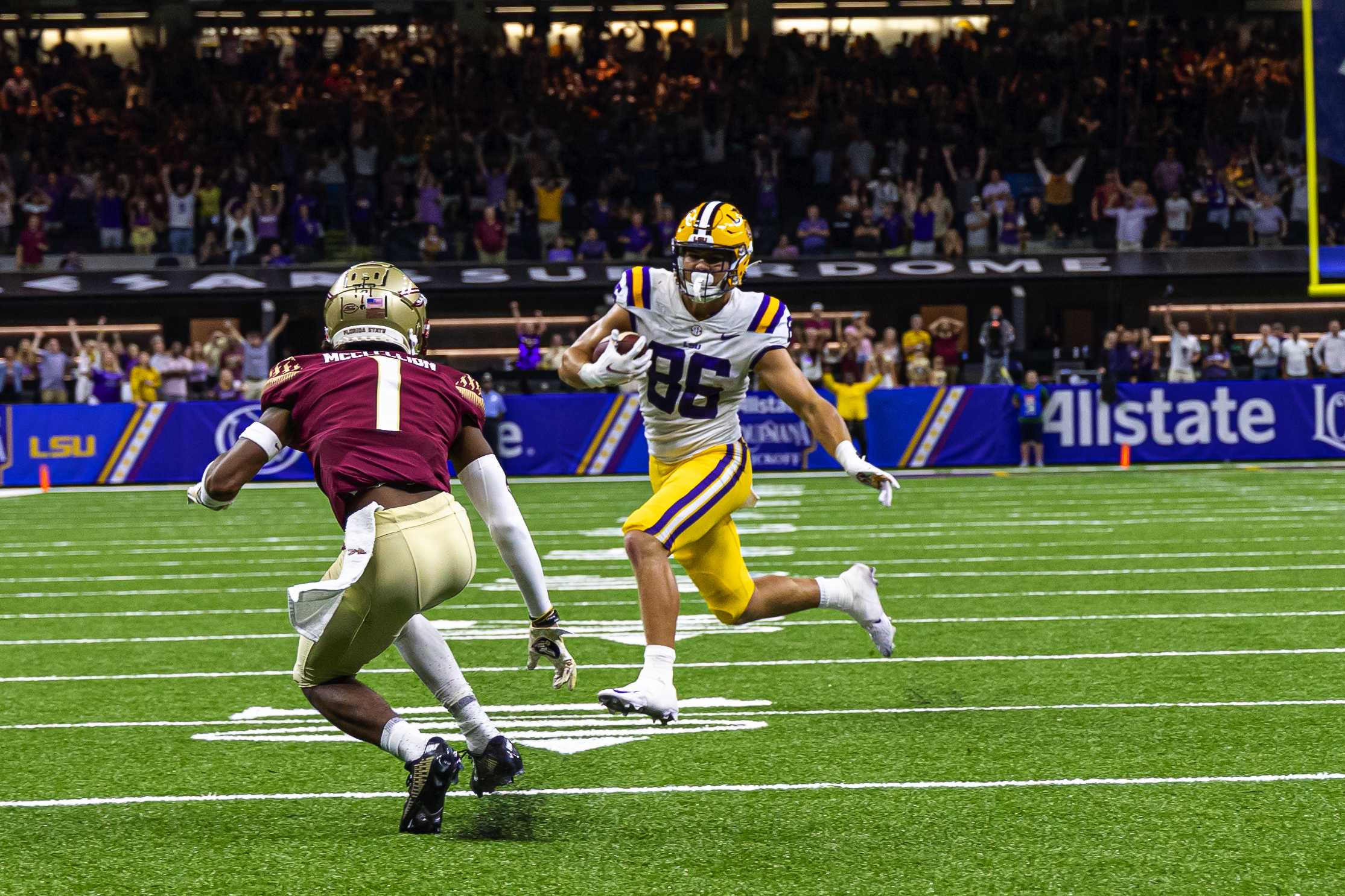 PHOTOS: Football Falls to Florida State University 23-24 in Opening Game