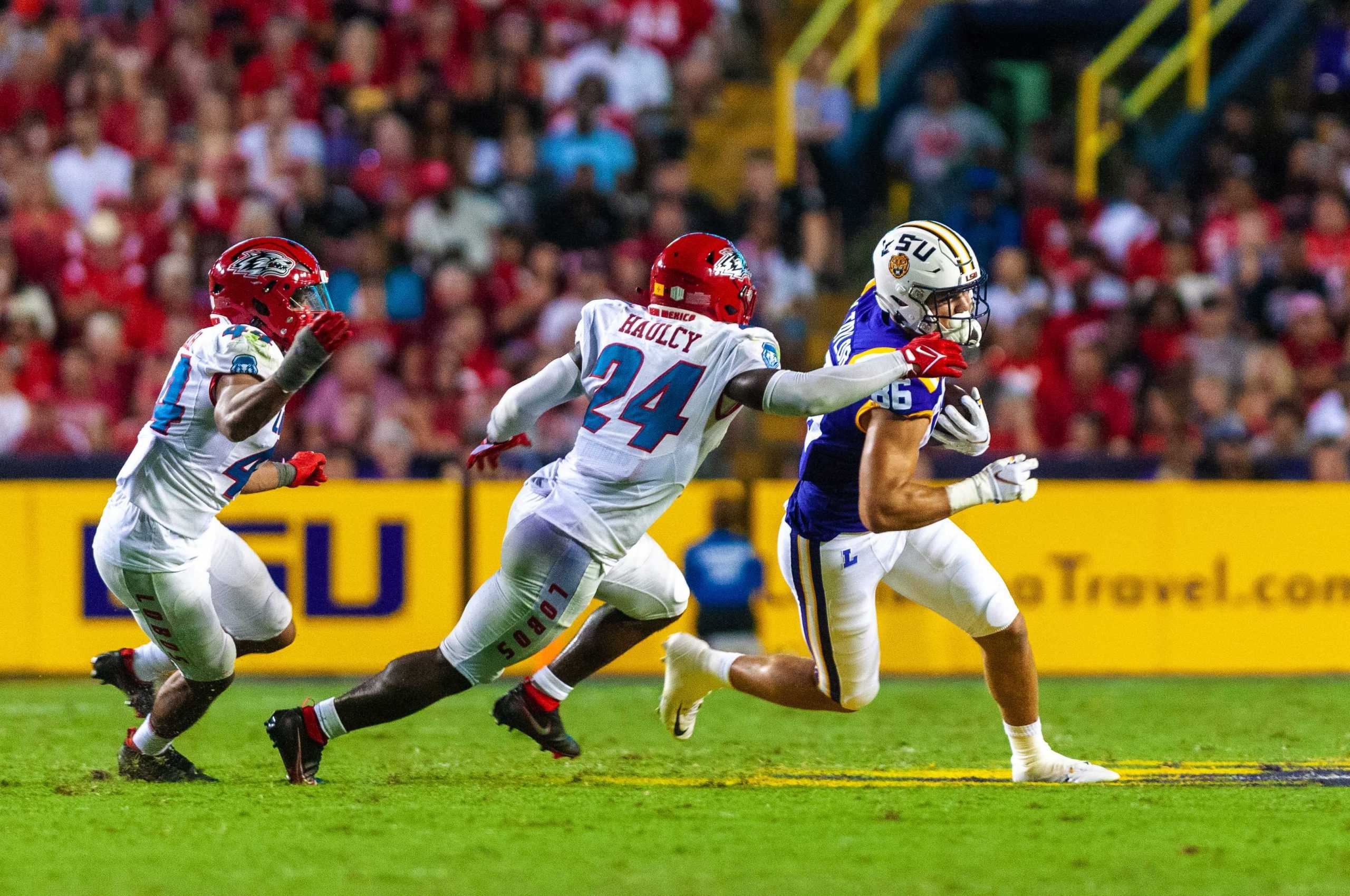 PHOTOS: LSU football shuts out New Mexico 38-0