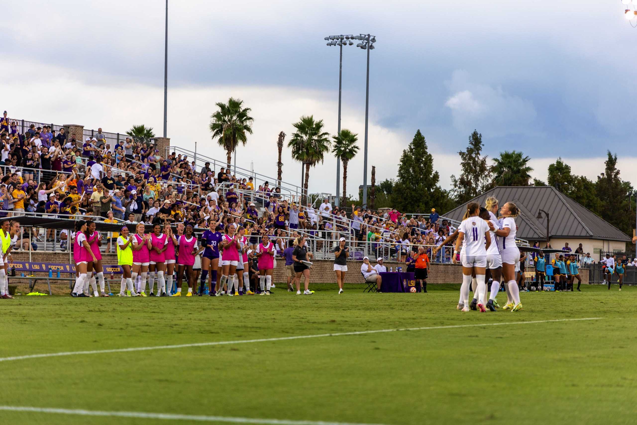 PHOTOS: LSU Soccer defeats Grambling 3-1