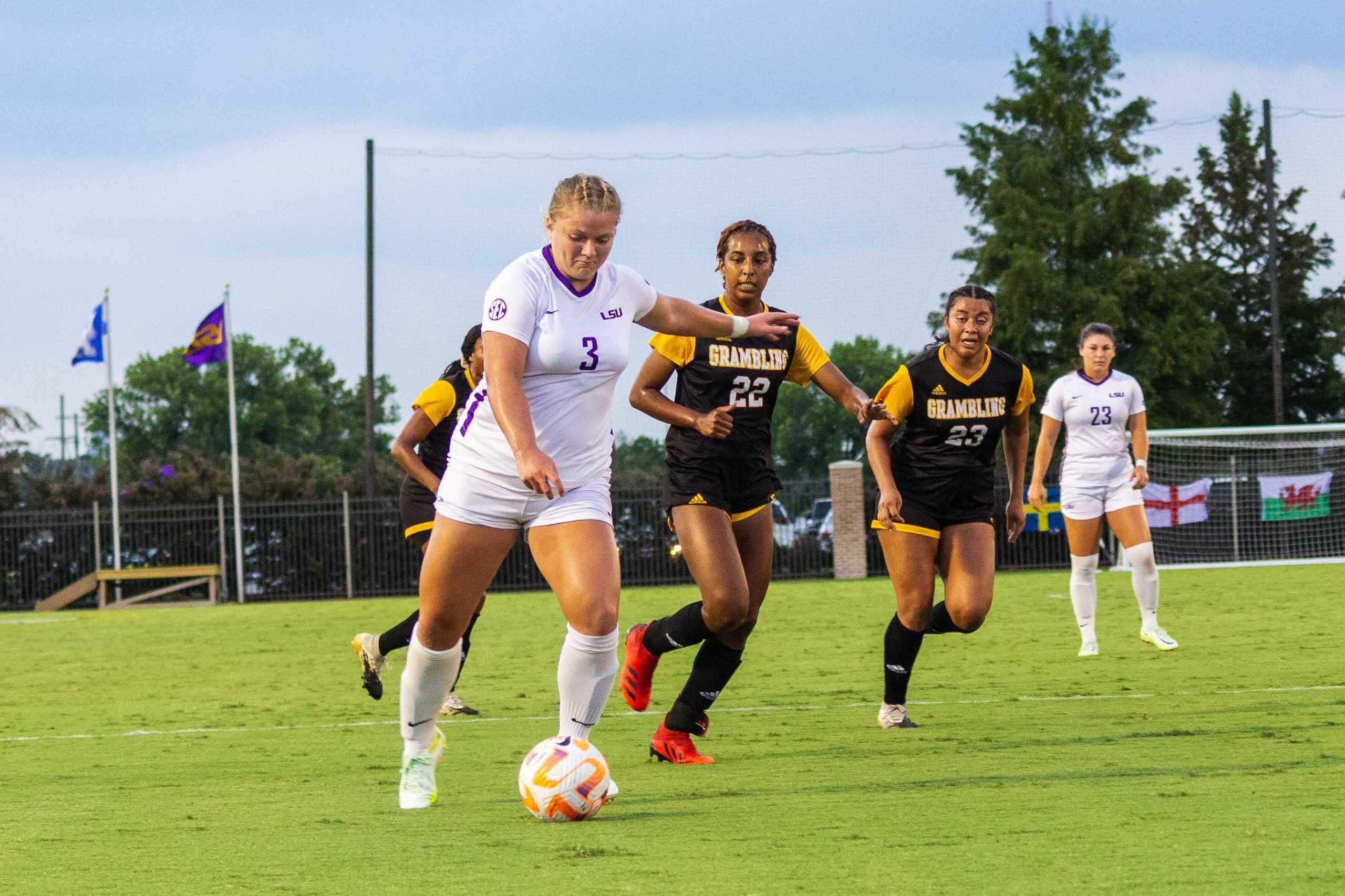 PHOTOS: LSU Soccer defeats Grambling 3-1