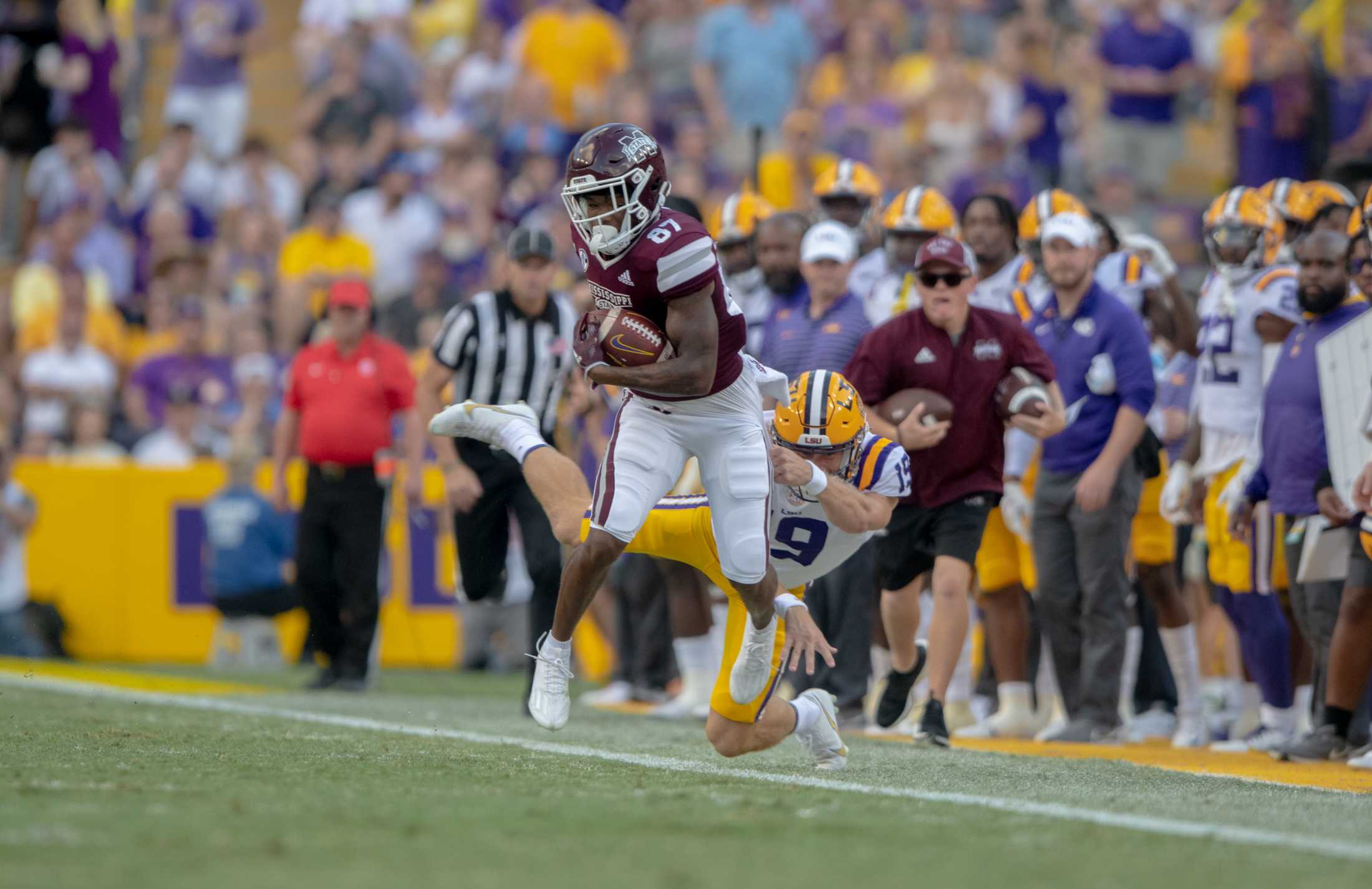 PHOTOS: LSU Football comes back to defeat Mississippi State 31-16