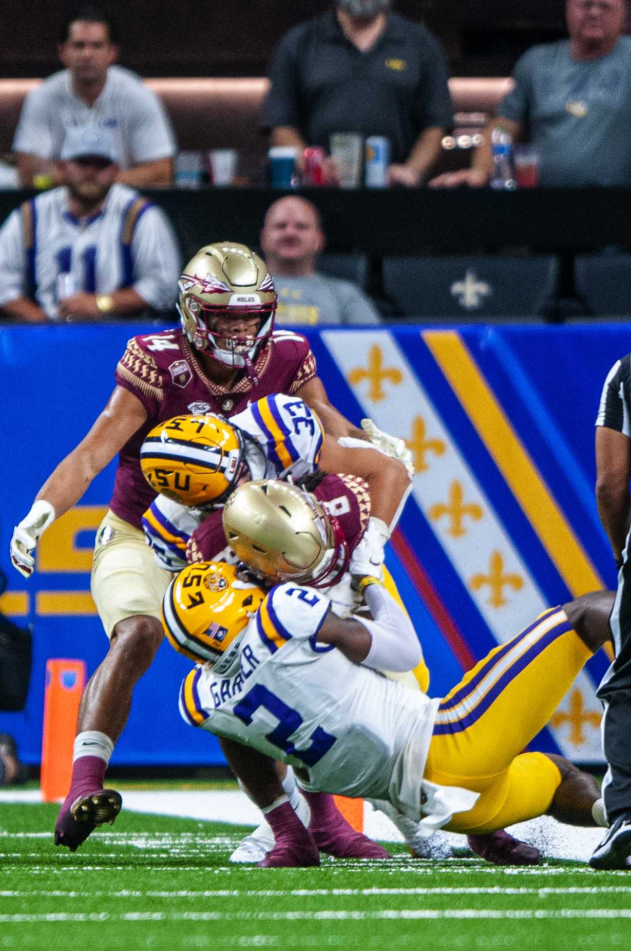 PHOTOS: Football Falls to Florida State University 23-24 in Opening Game