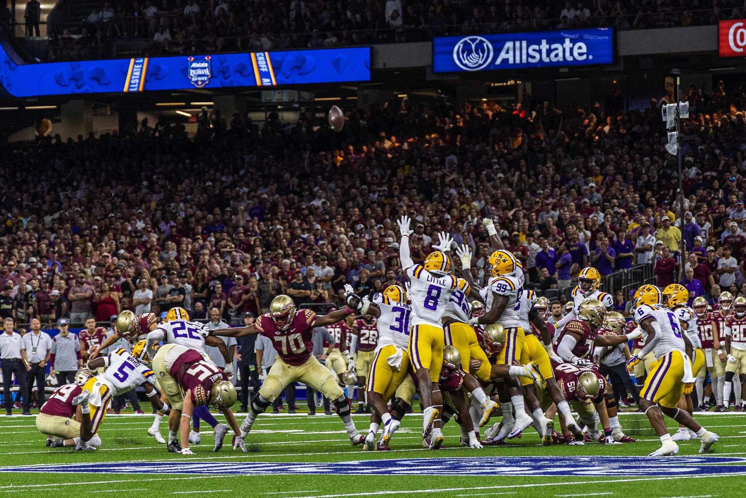 PHOTOS: Football Falls to Florida State University 23-24 in Opening Game