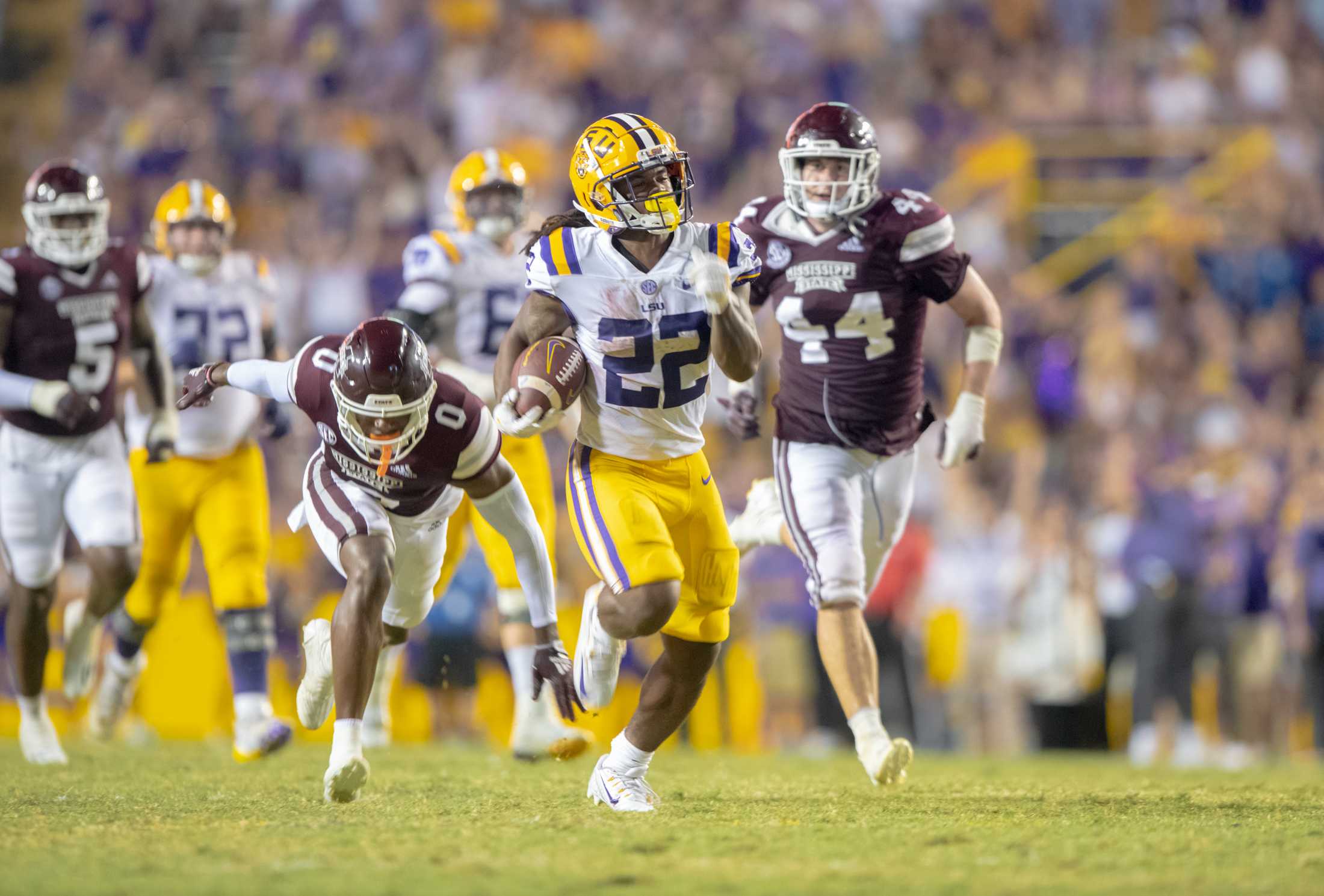 PHOTOS: LSU Football comes back to defeat Mississippi State 31-16