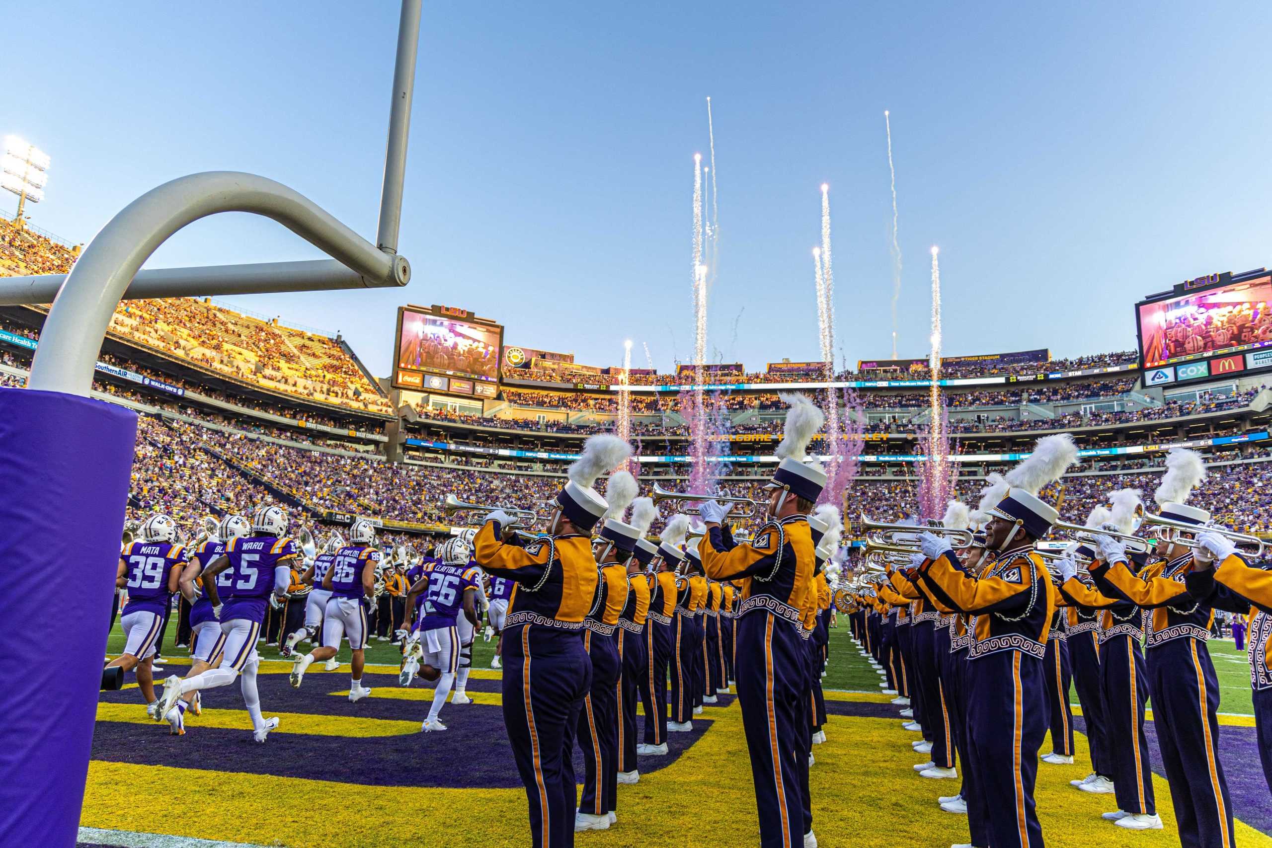 PHOTOS: LSU football shuts out New Mexico 38-0