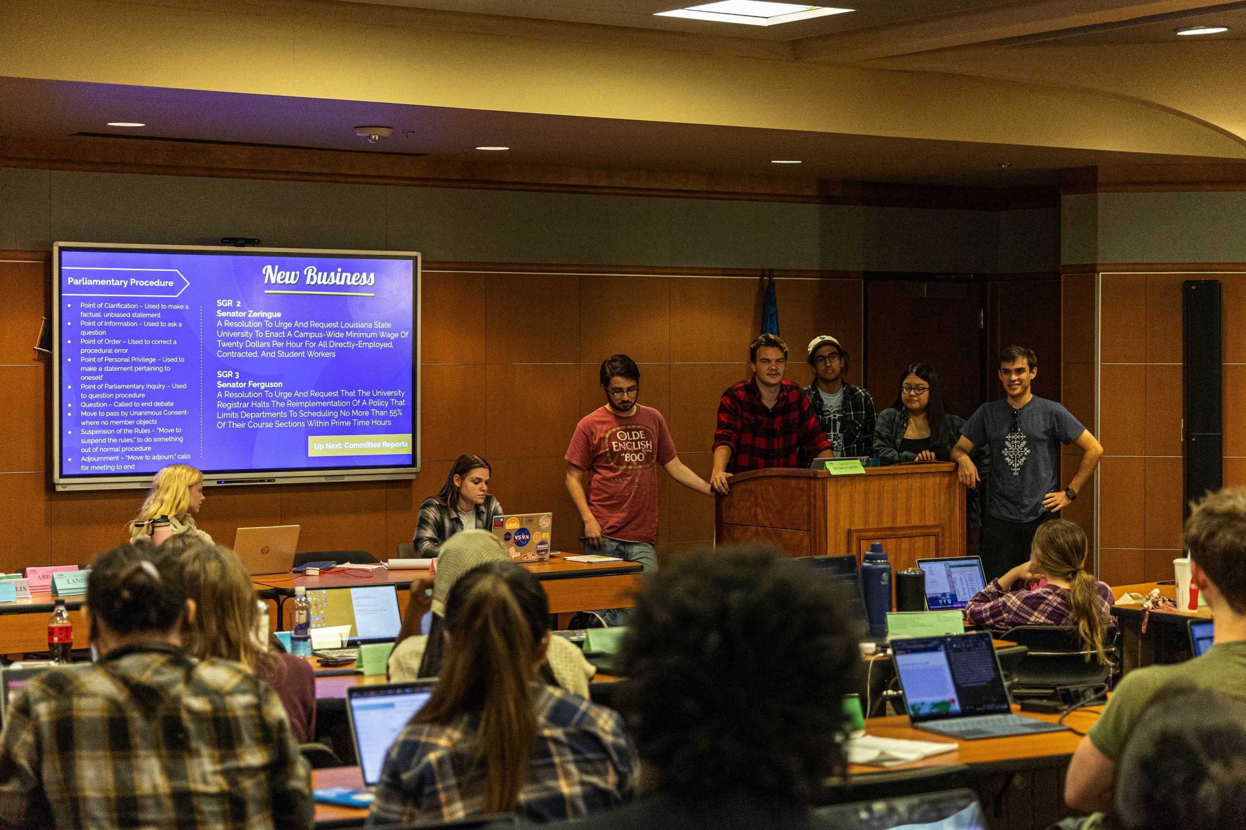 PHOTOS: The nitty-gritty of student government