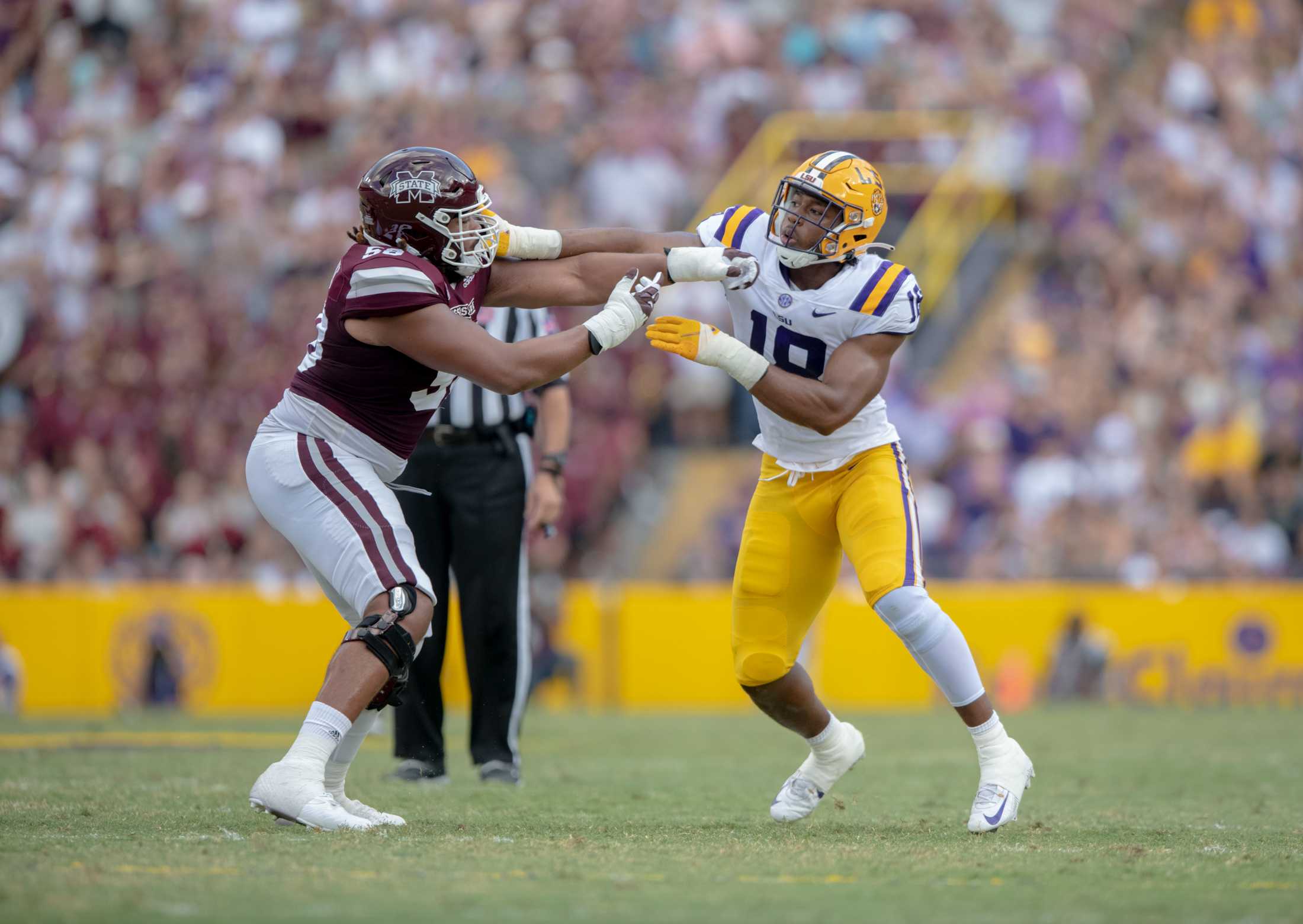 PHOTOS: LSU Football comes back to defeat Mississippi State 31-16