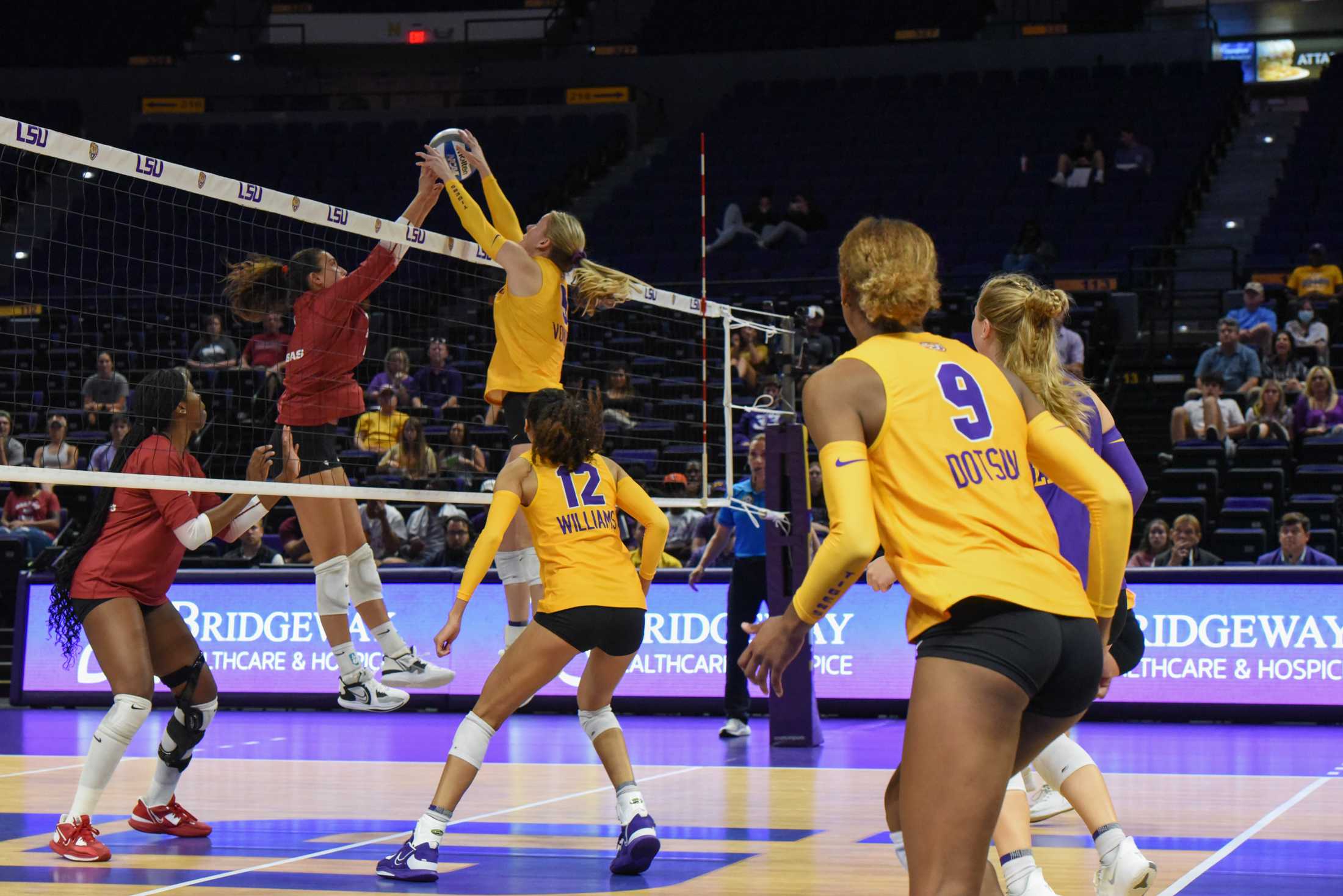 PHOTOS: LSU volleyball defeats Arkansas in SEC opener