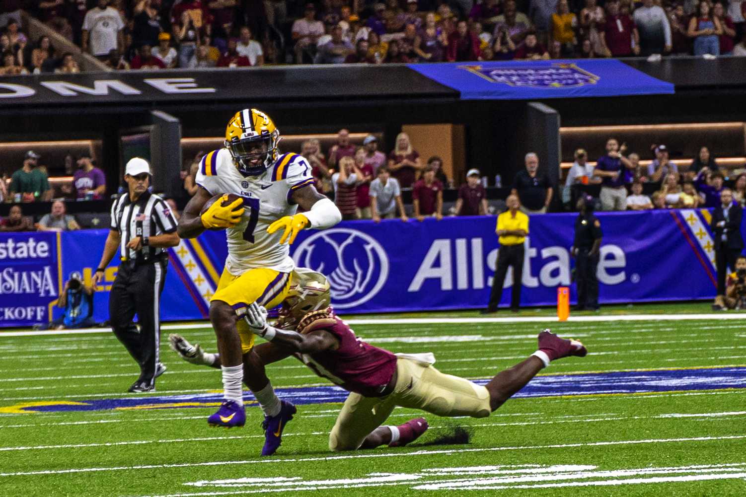 PHOTOS: Football Falls to Florida State University 23-24 in Opening Game