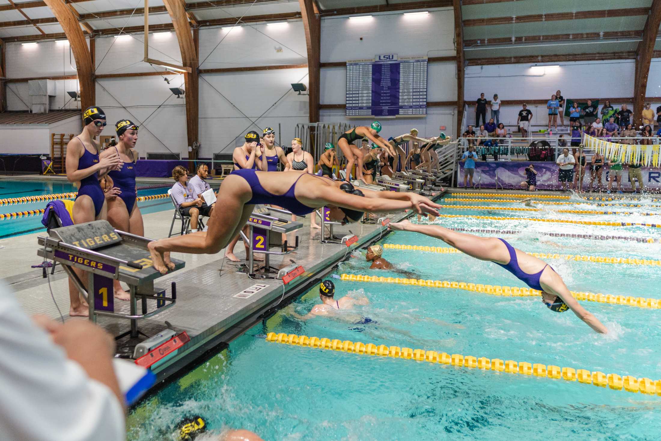 PHOTOS: LSU swim beats both Vanderbilt and Tulane in opening meet