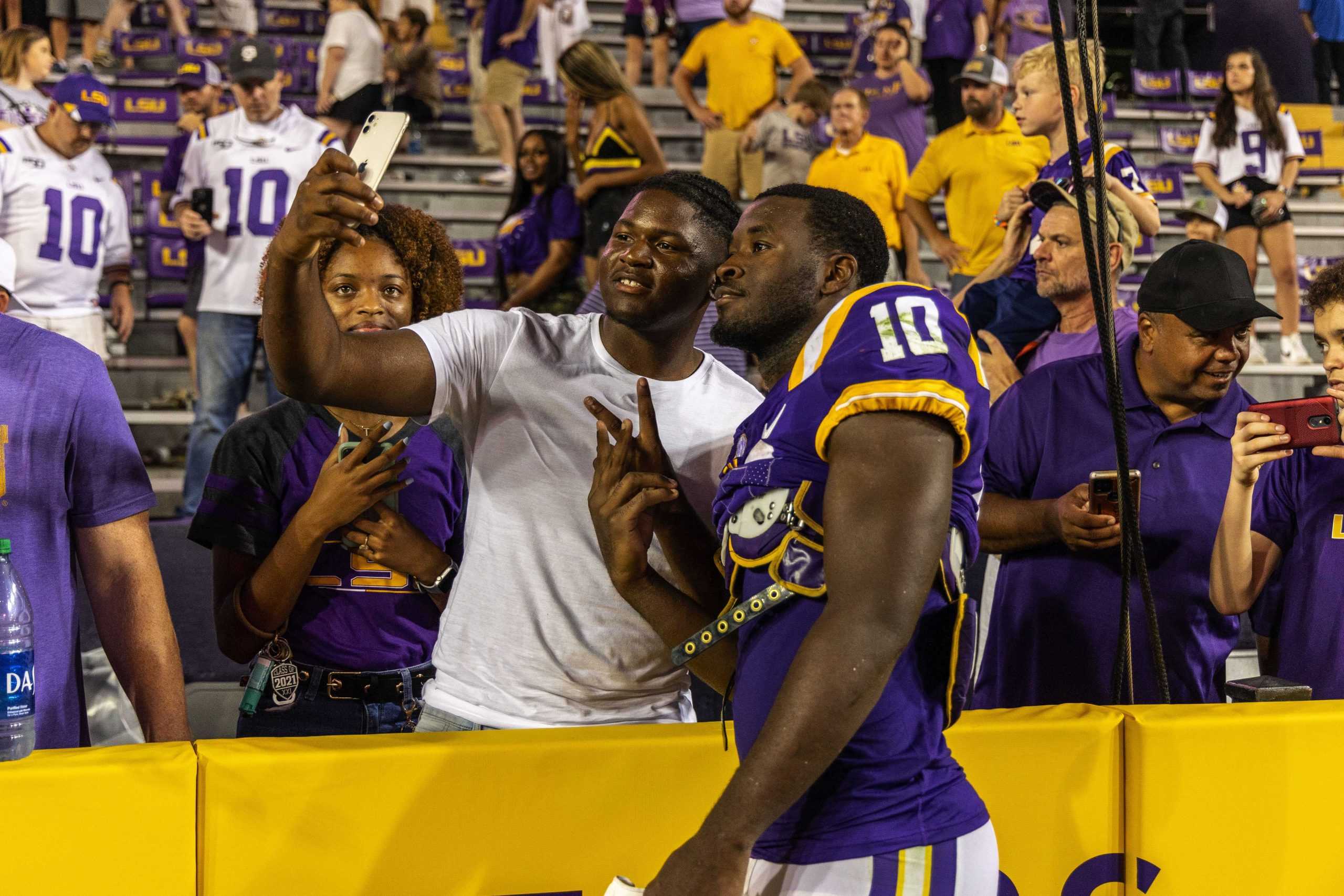 PHOTOS: LSU football shuts out New Mexico 38-0