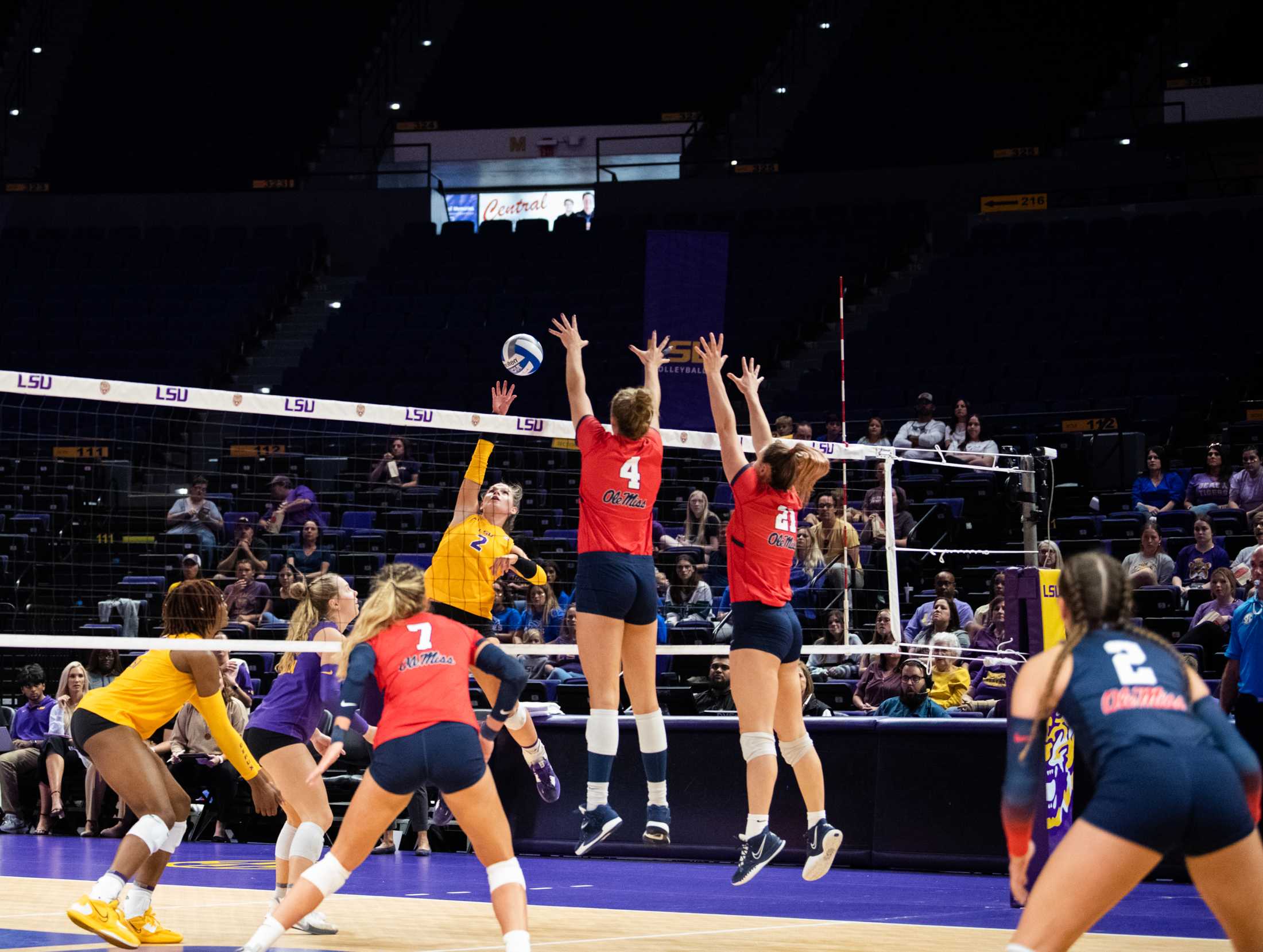 PHOTOS: Volleyball splits series 1-1 against Ole Miss