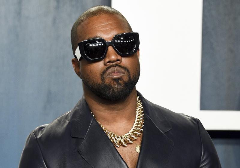 <span>Kanye West arrives at the Vanity Fair Oscar Party on Feb. 9, 2020, in Beverly Hills, Calif.</span>