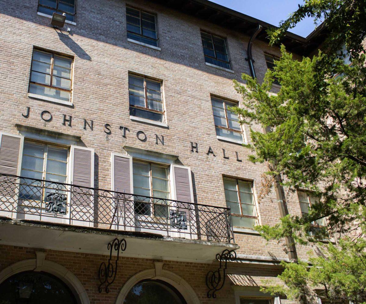 Johnston Hall sits Friday, Sept. 30, 2022, on LSU's campus in Baton Rouge, La.