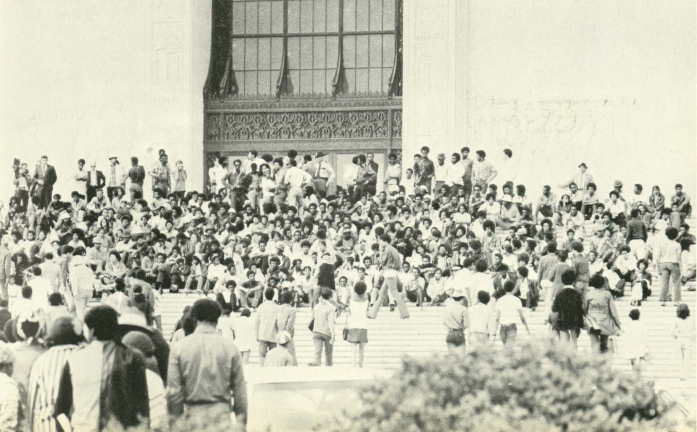 An estimated 1,000 Southern University students marched or drove to the Louisiana State Capitol on Oct. 24, 1972, to demand changes at the school.