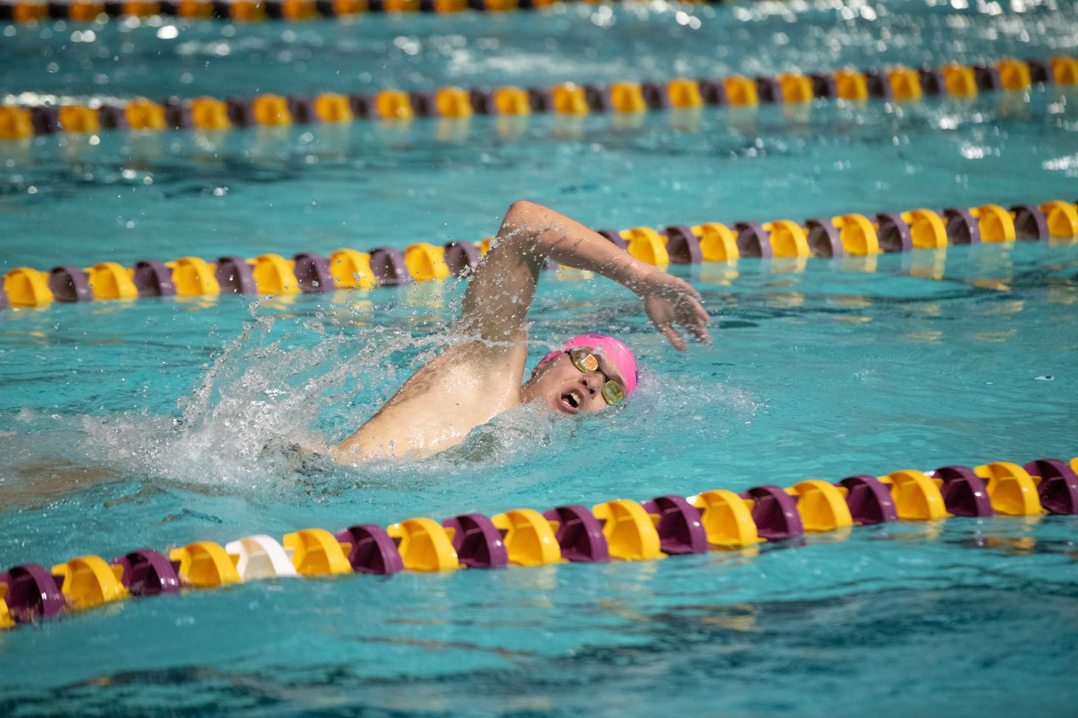 PHOTOS: LSU swim falls to Auburn