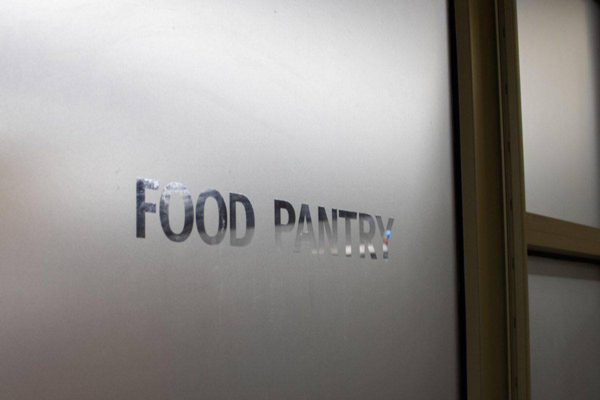 The food pantry sits on Thursday, Oct. 6, 2022, at the LSU Student Union in Baton Rouge, La.