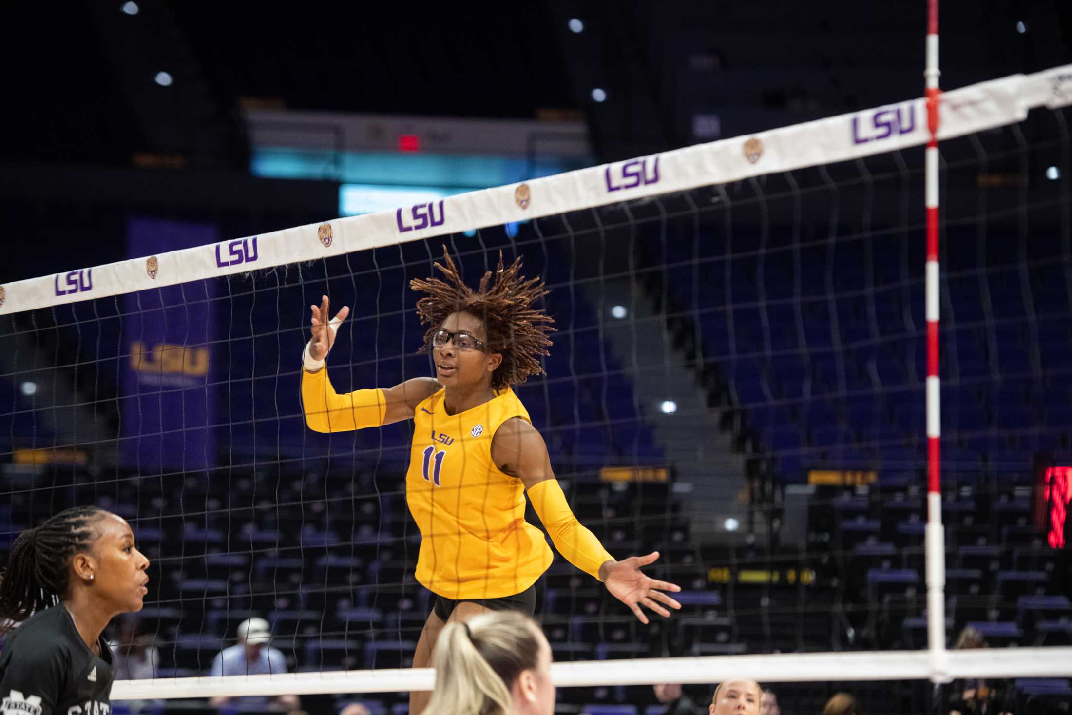 PHOTOS: LSU volleyball splits series 1-1 against Mississippi State