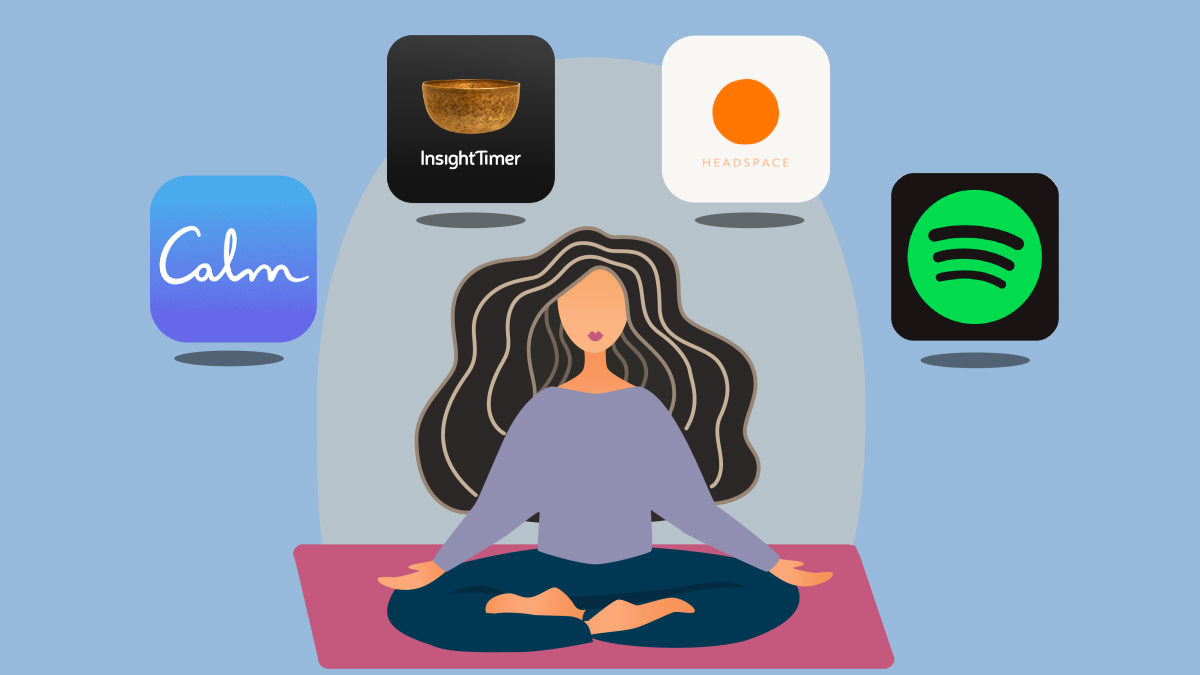 Meditation App Graphic