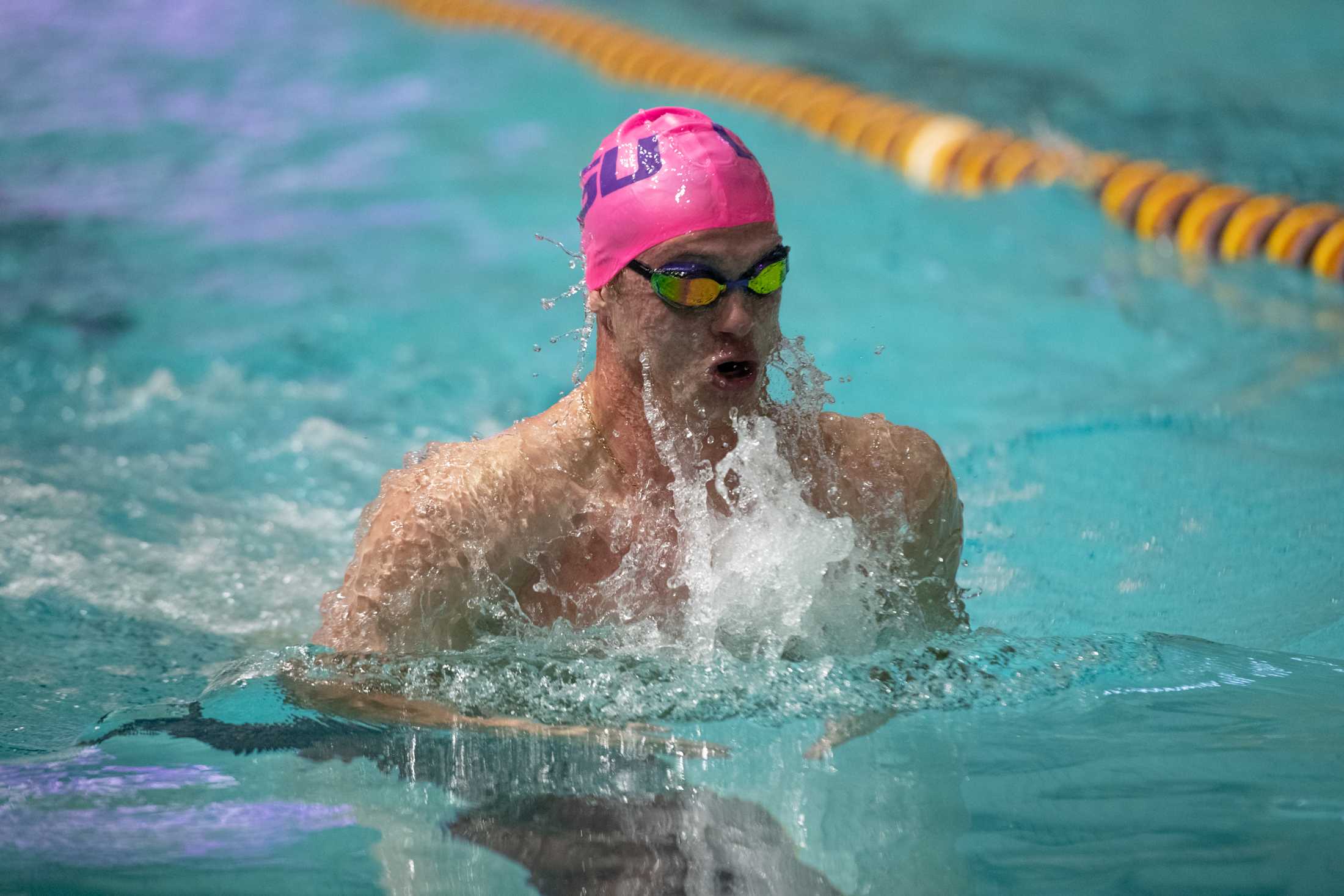 PHOTOS: LSU swim falls to Auburn